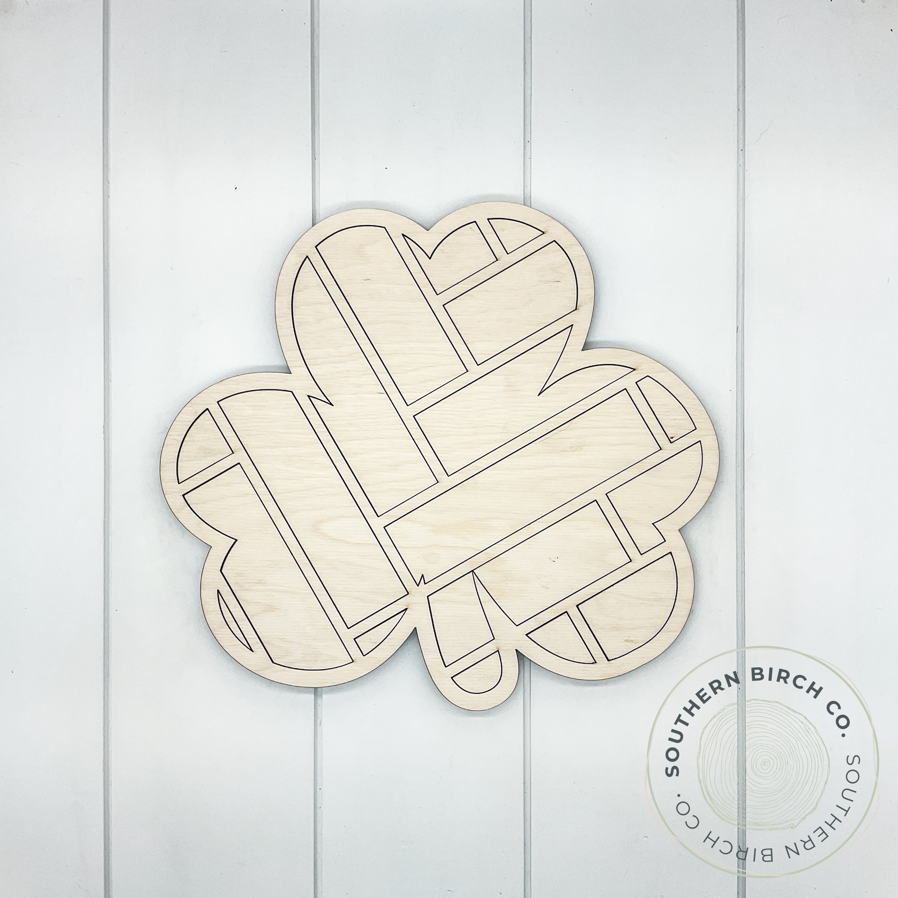 Shamrock 3D Blank (Herringbone)
