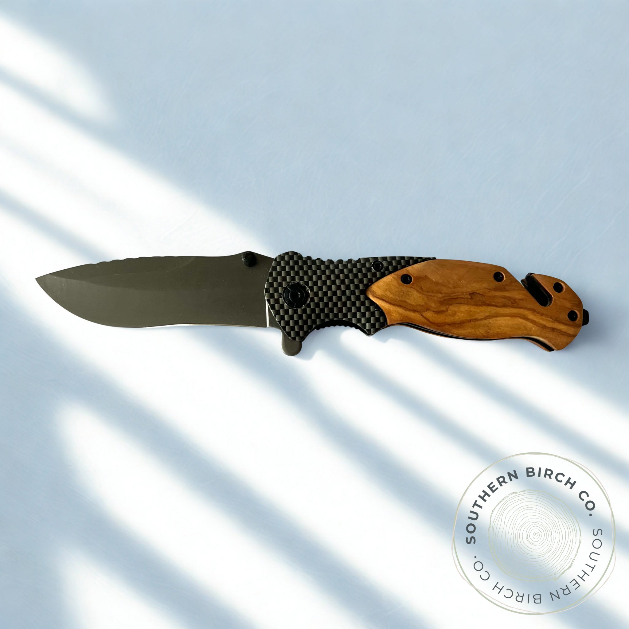 Olive Wood Handled Knife