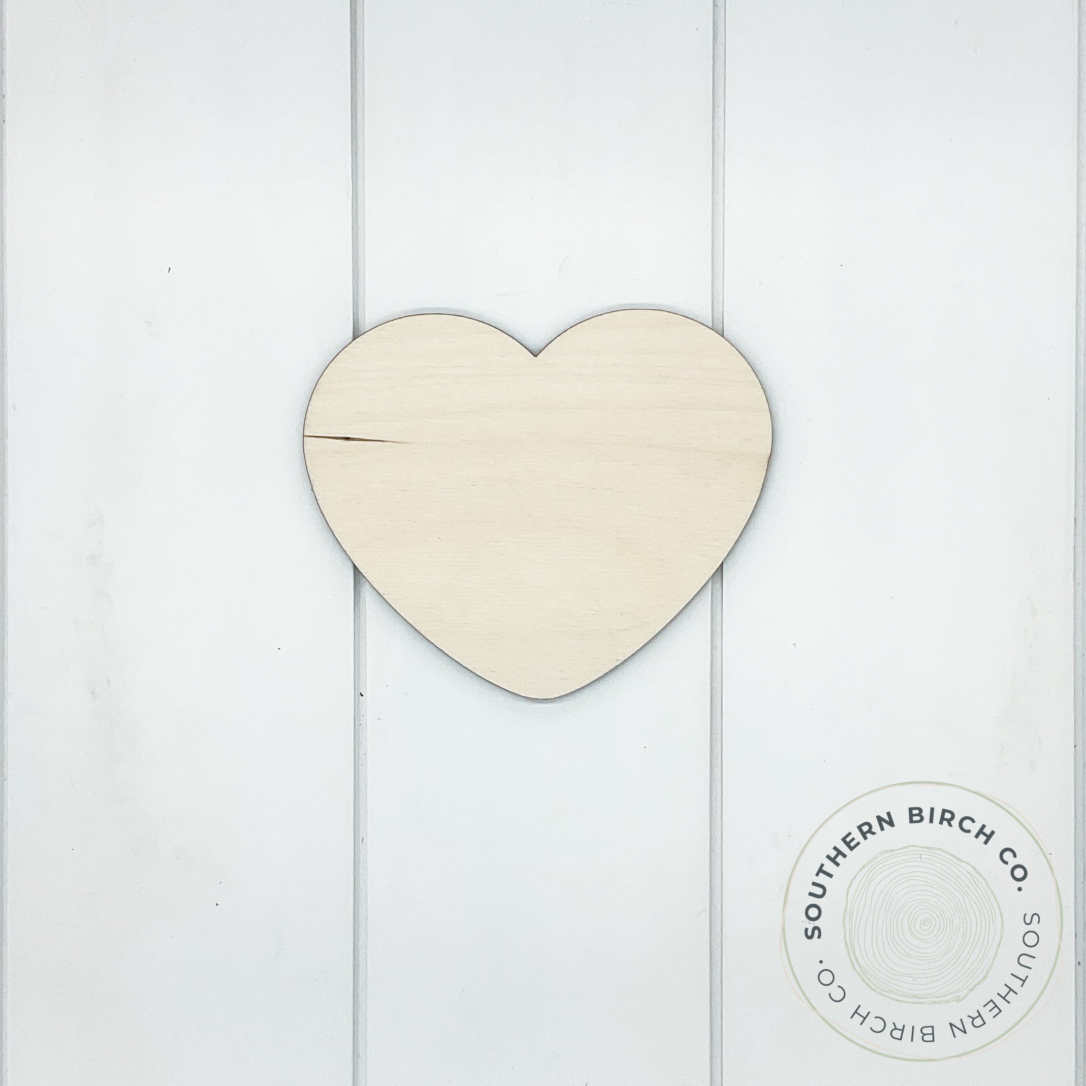 Heart Blank (Round)
