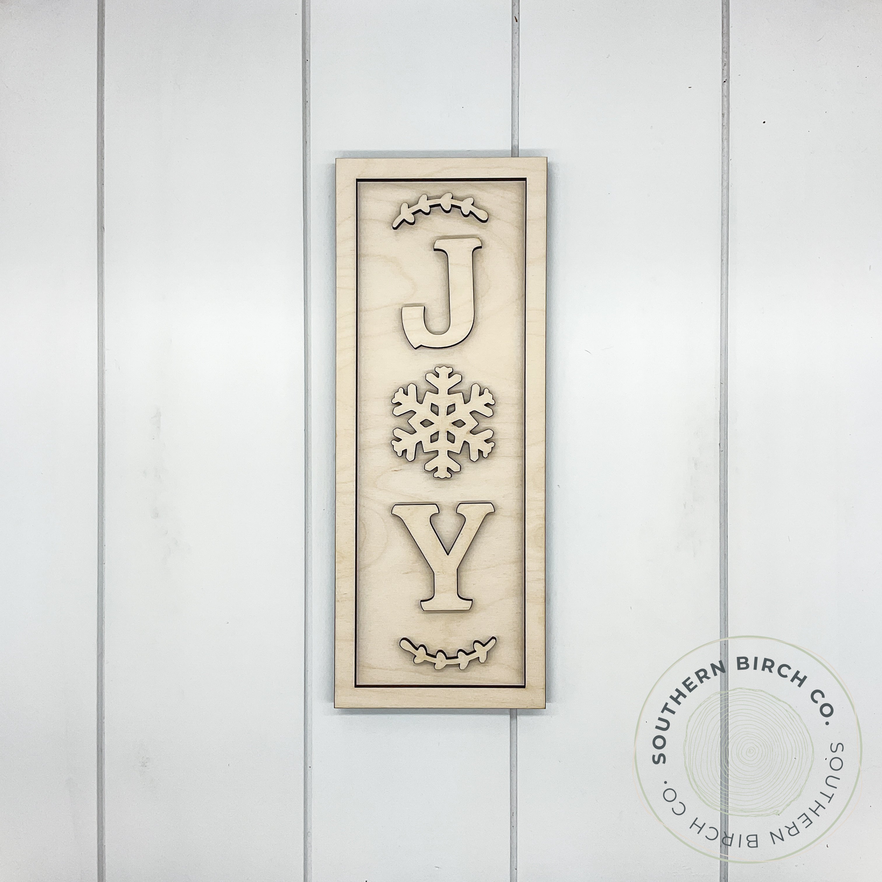 Joy 3D Framed Sign Blank