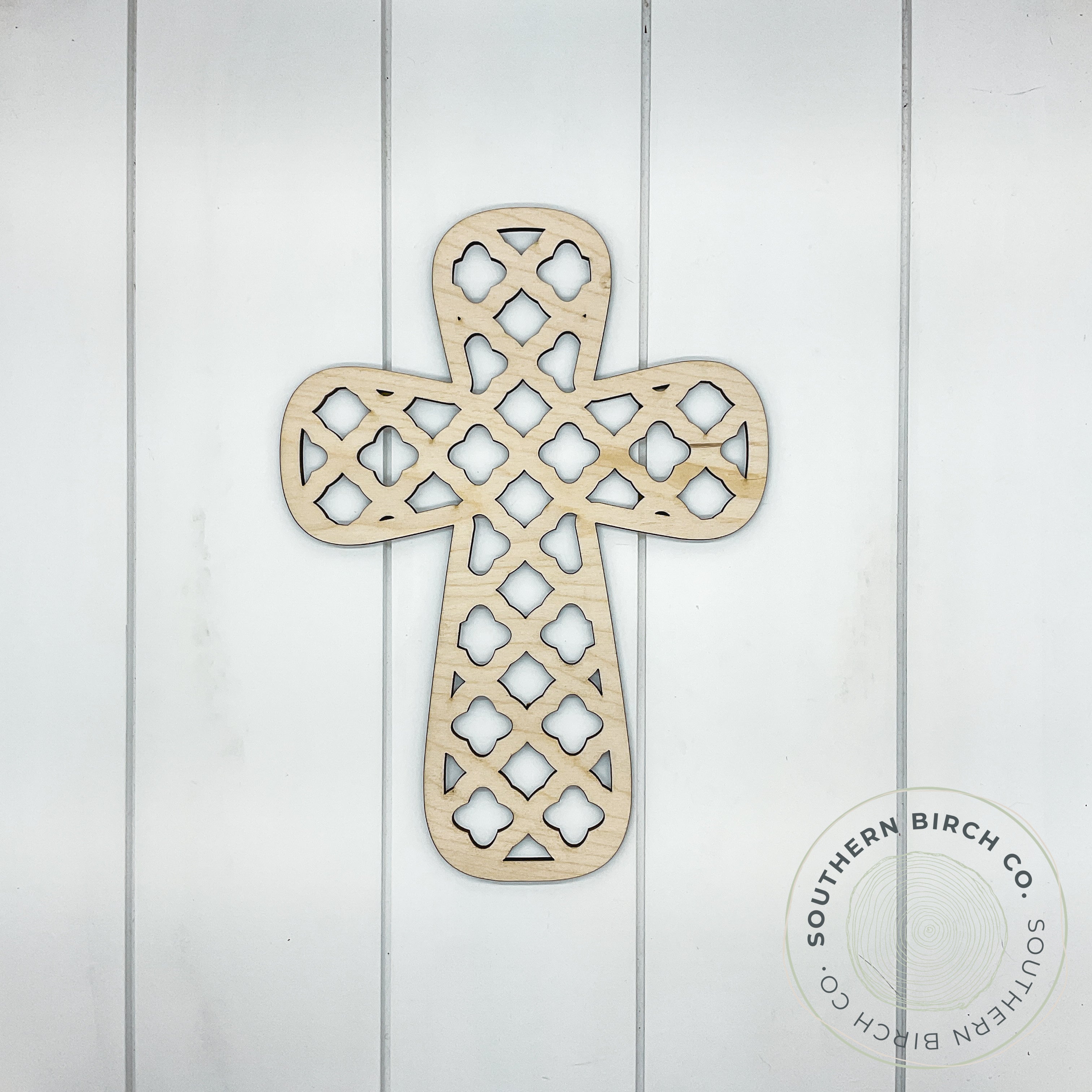 Cross Blank (Rounded Cutout)
