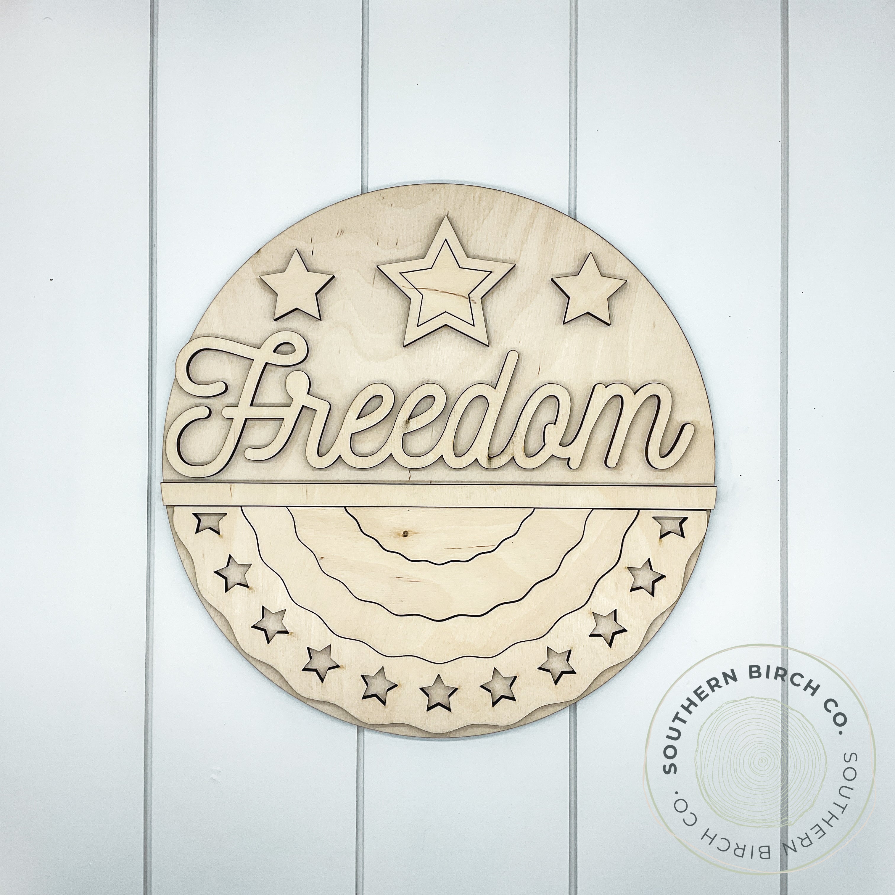 Freedom 3D Round Blank