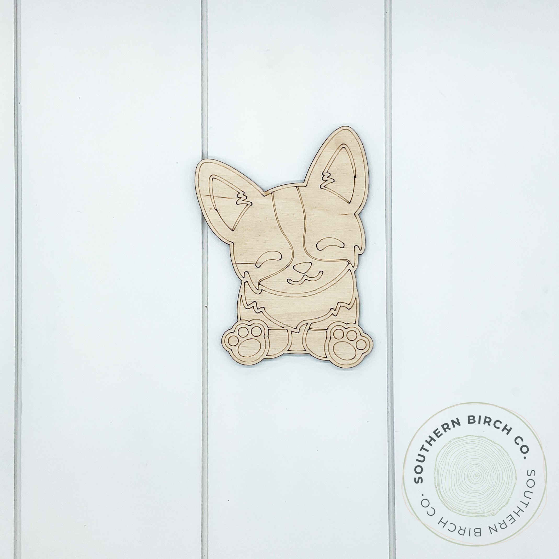 Corgi Blank (Sitting)