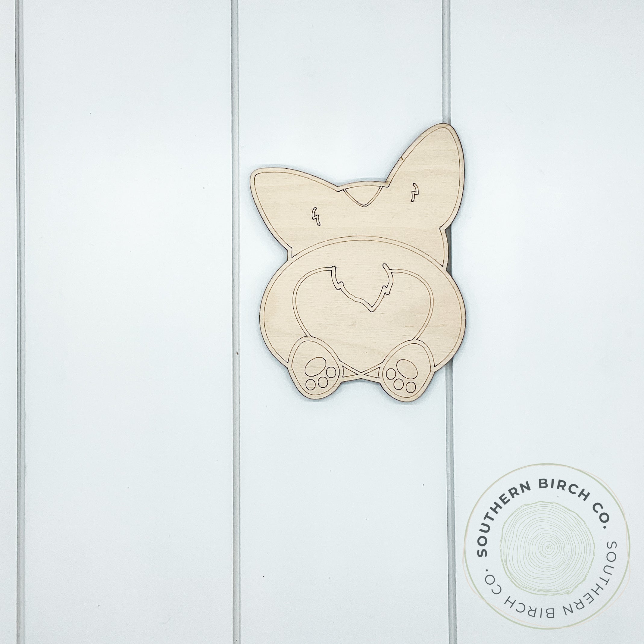 Corgi Blank (Rear)