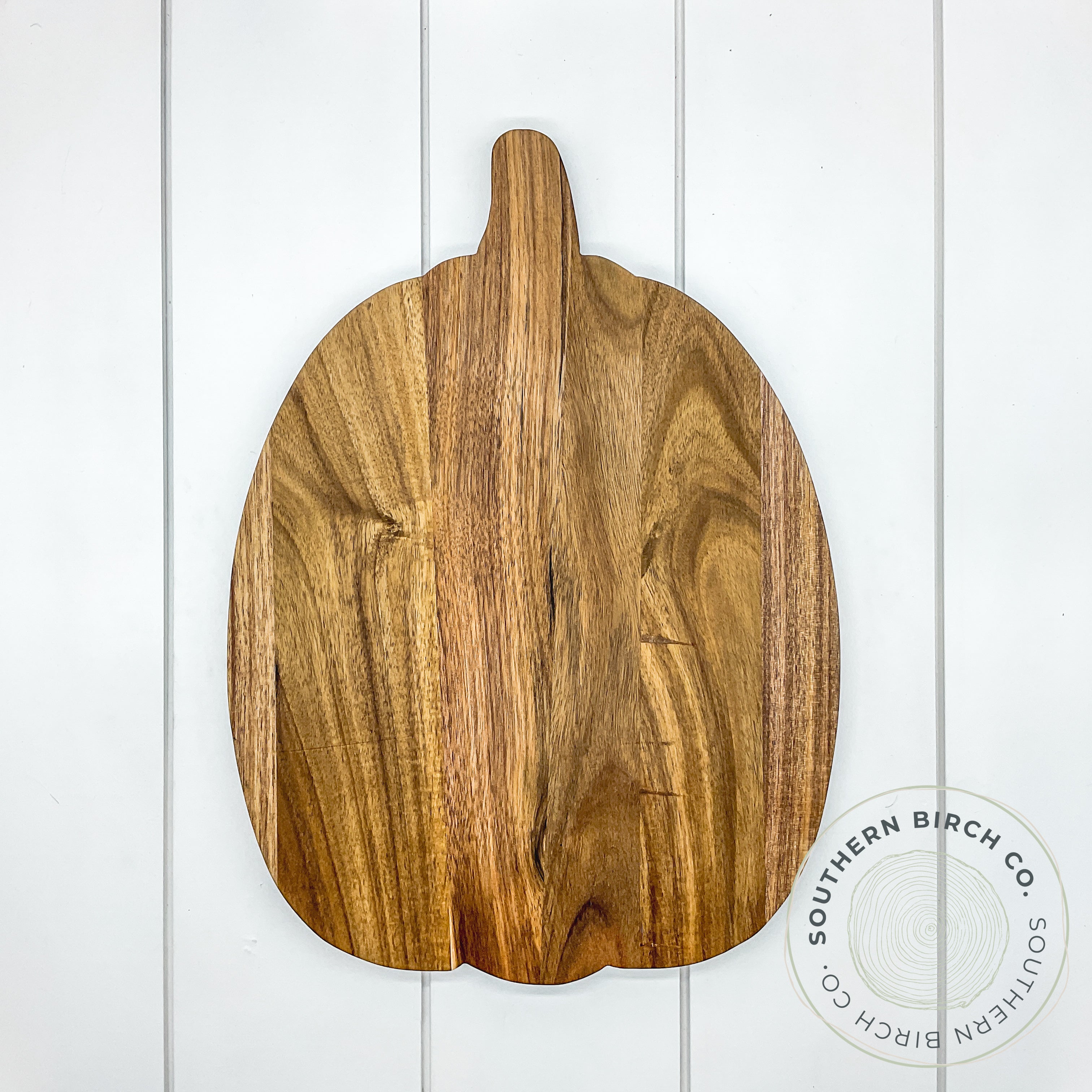 Acacia Wood Cutting Board (Pumpkin Tall)