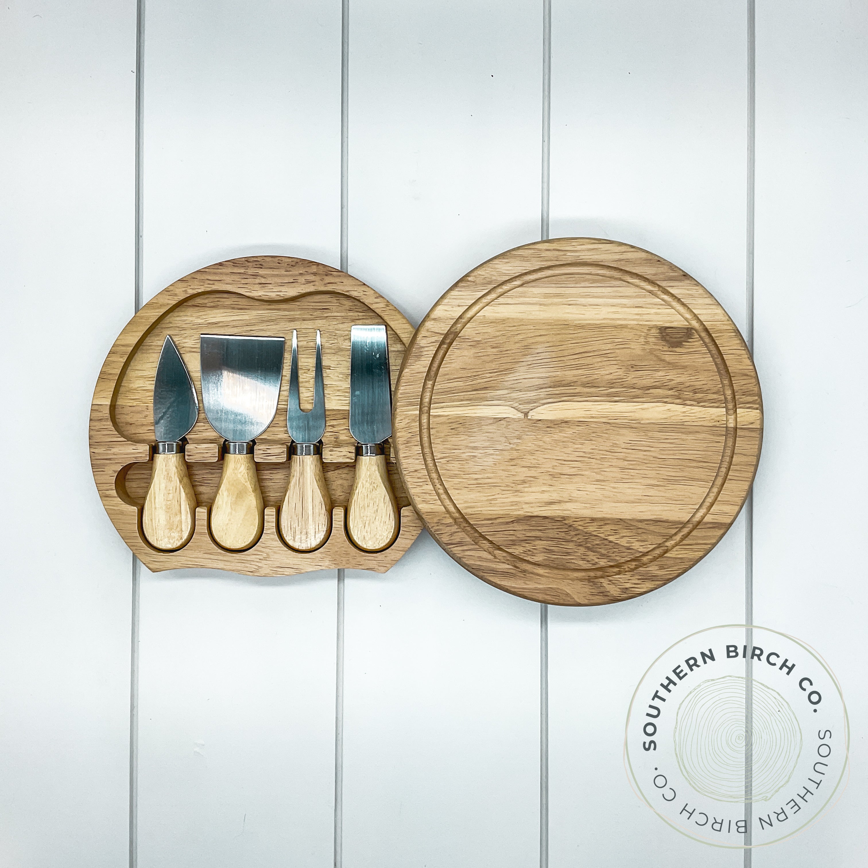 Rubber Wood Cheese Board