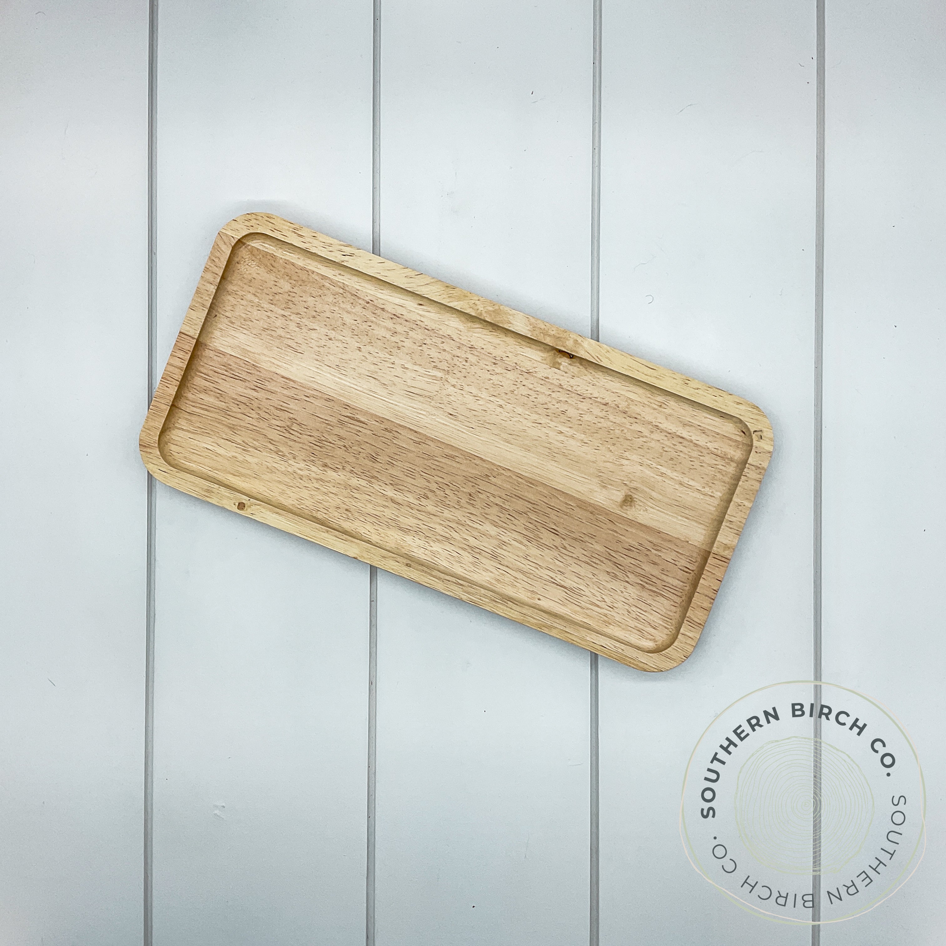 Rubber Wood Tray