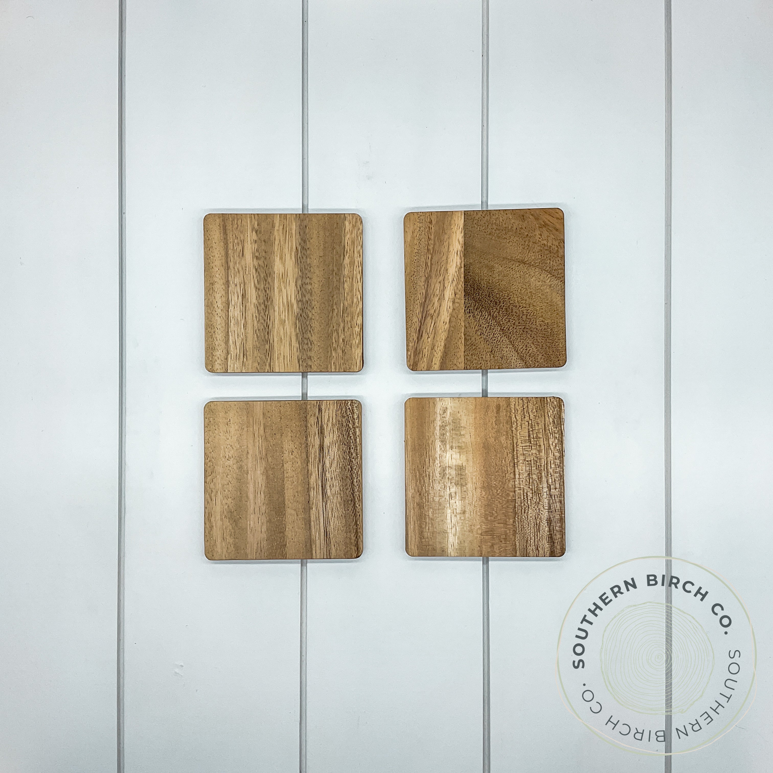 Walnut Wood Coasters (Square)