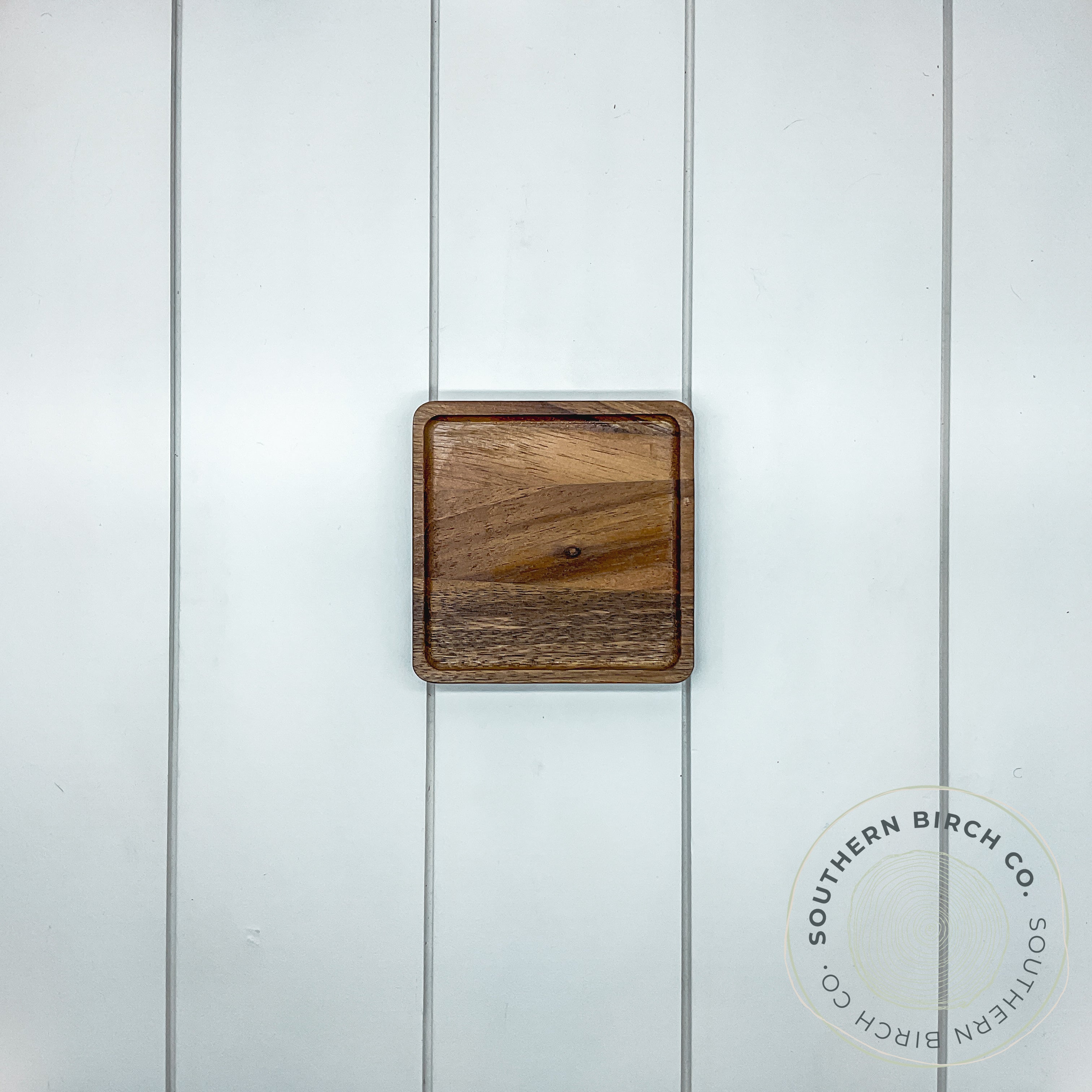 Walnut Wood Square Tray