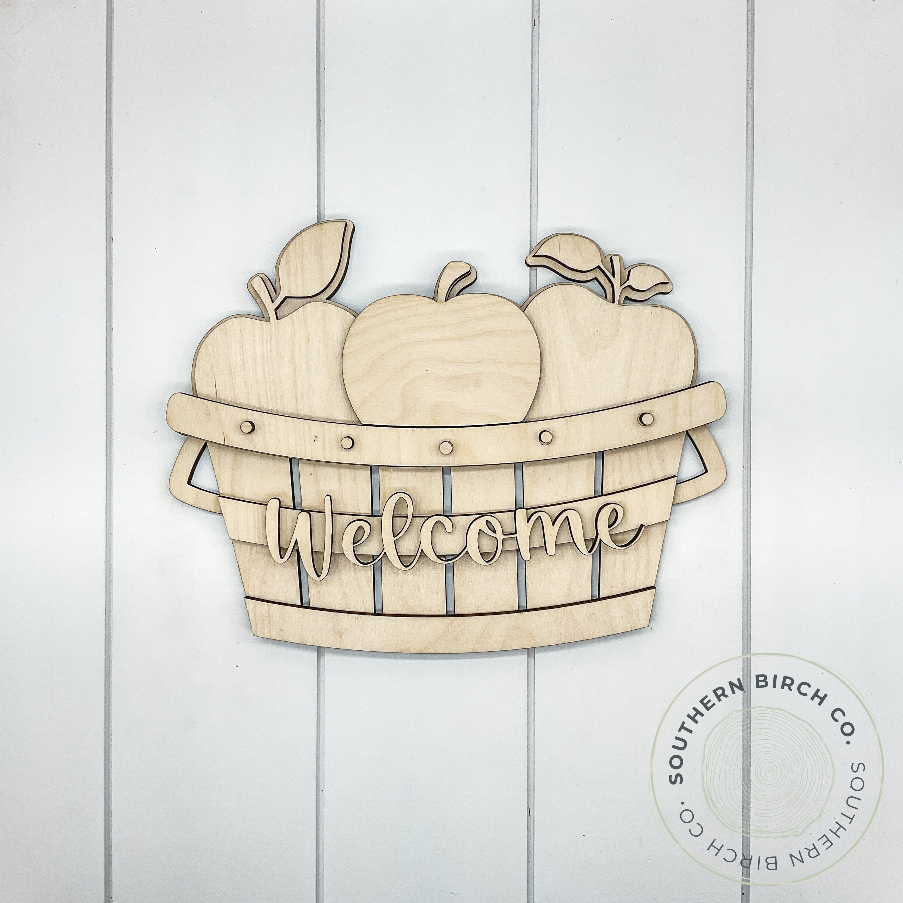 Apple Basket 3D Blank