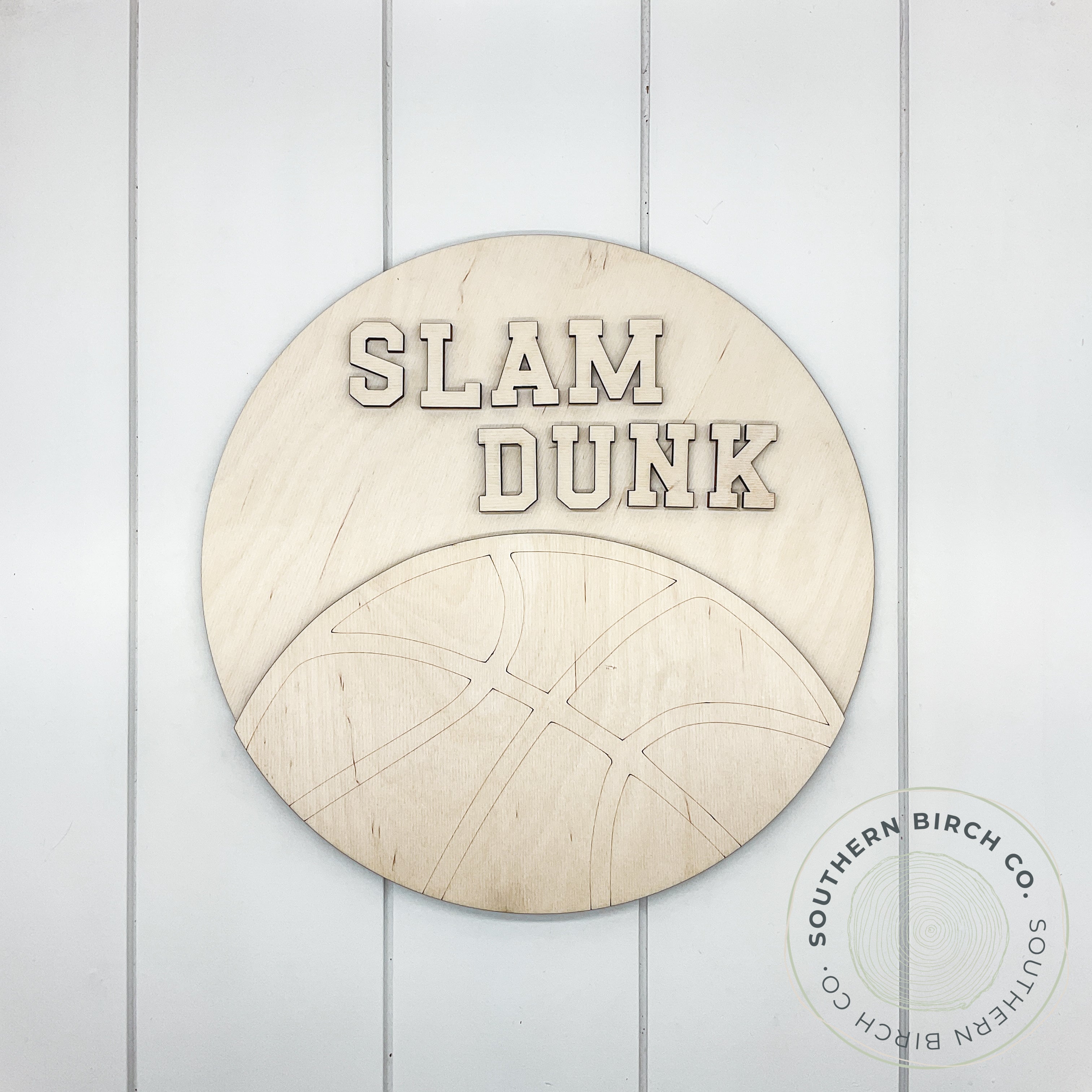 Slam Dunk 3D Round Blank