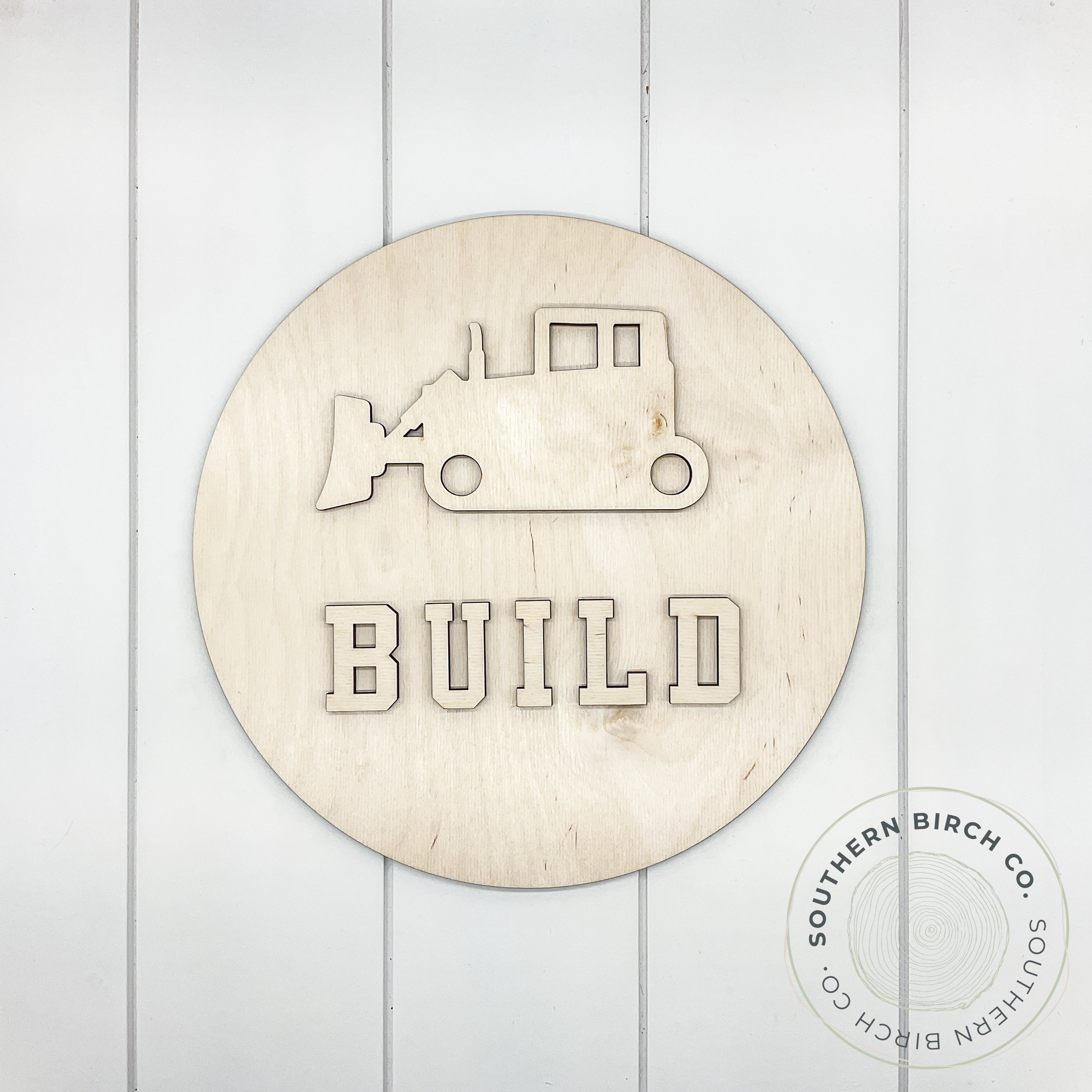 Build 3D Round Blank
