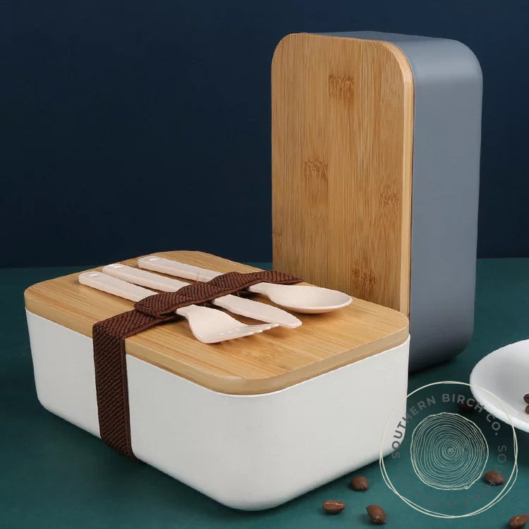 Bento Box with Bamboo Lid (Economy)