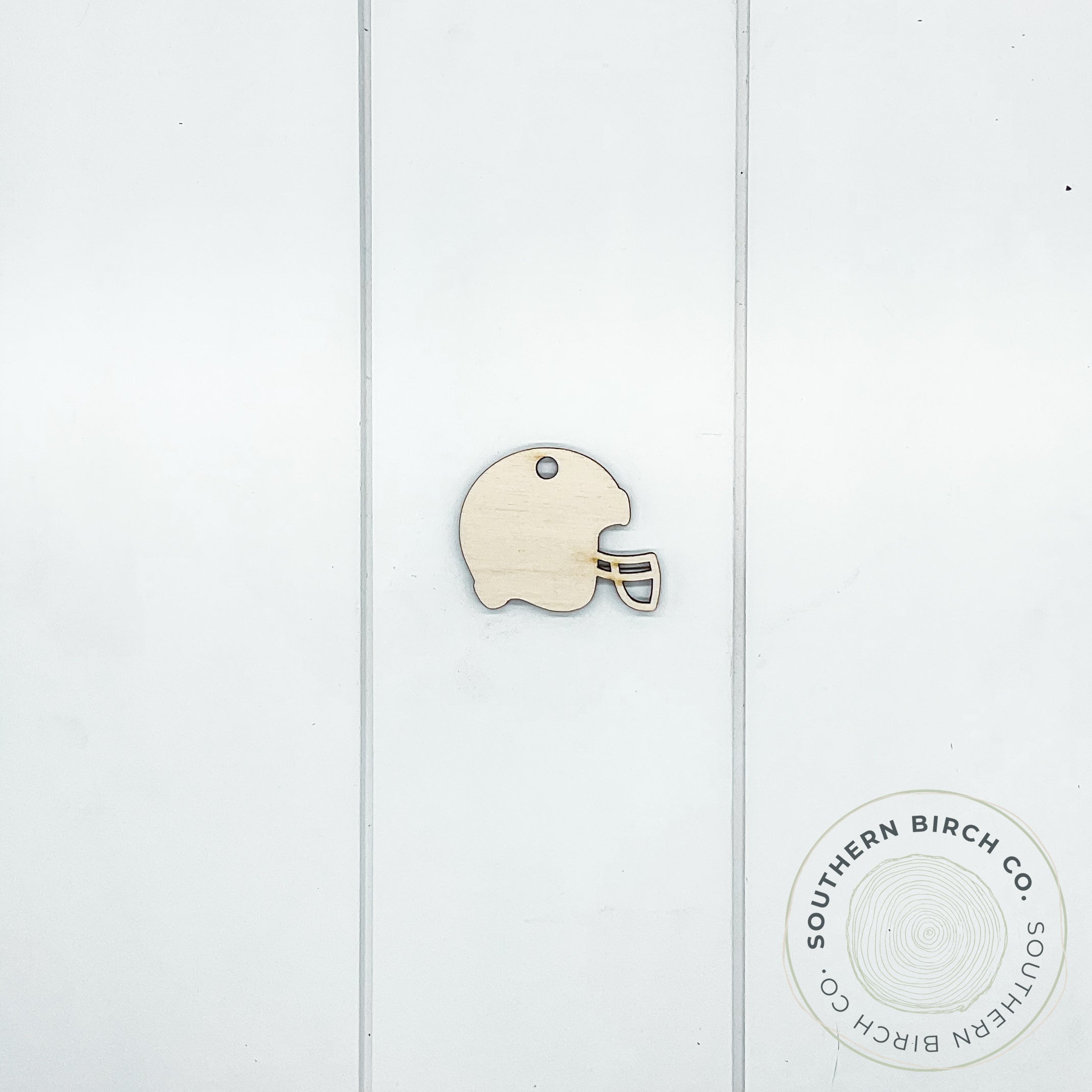 2.5" Football Helmet Key Ring Blank