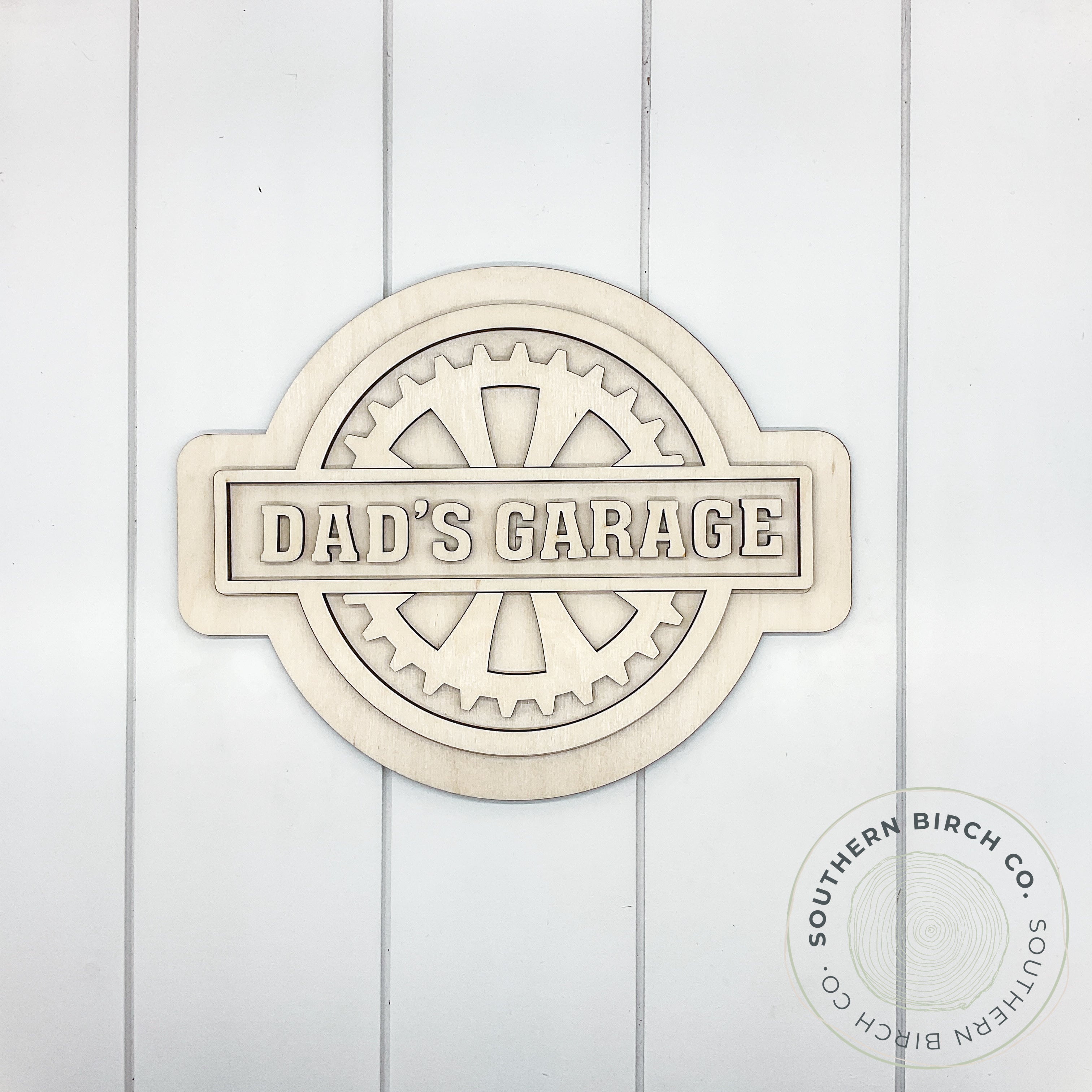 Dad's Garage 3D Blank