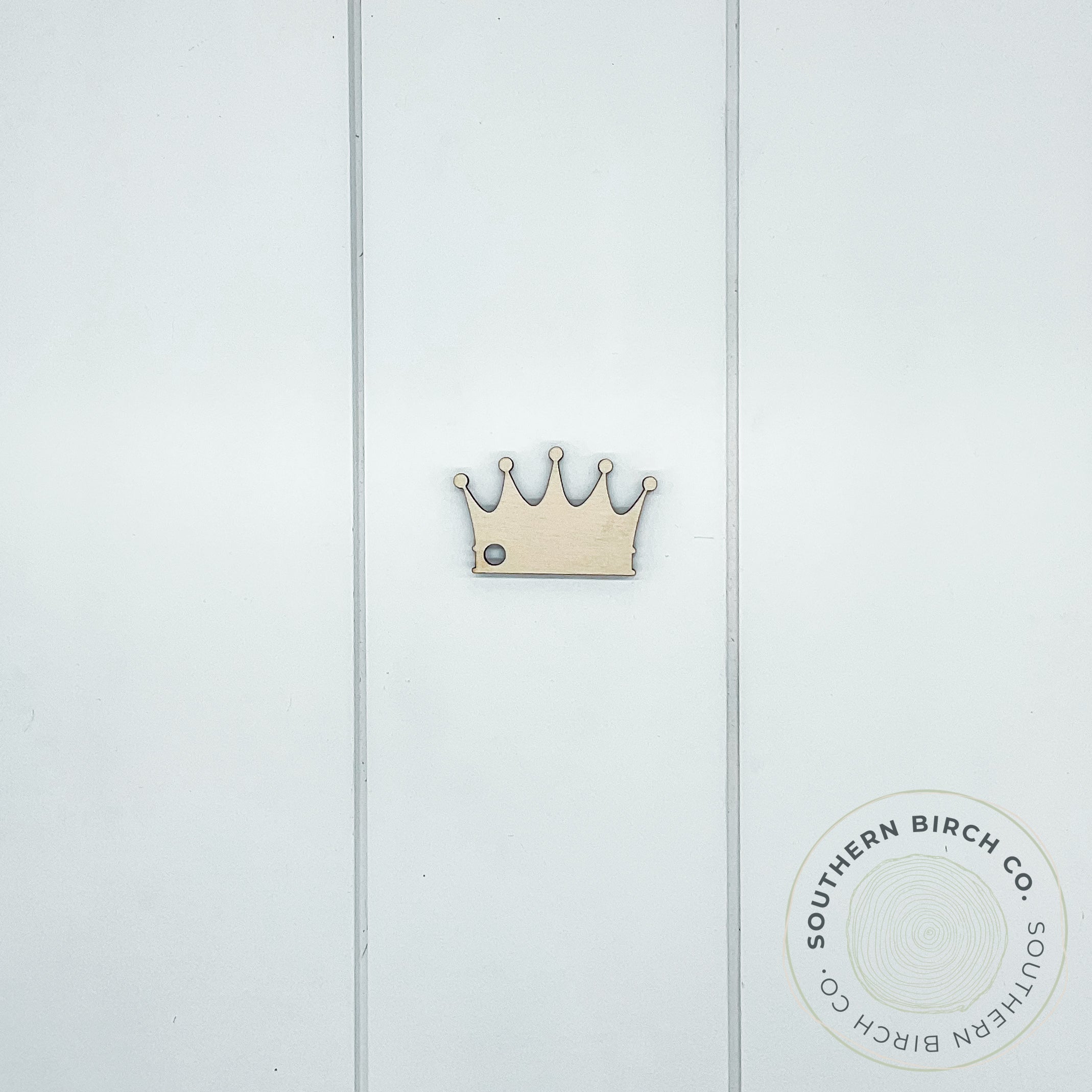 2.5" Crown Key Ring Blank