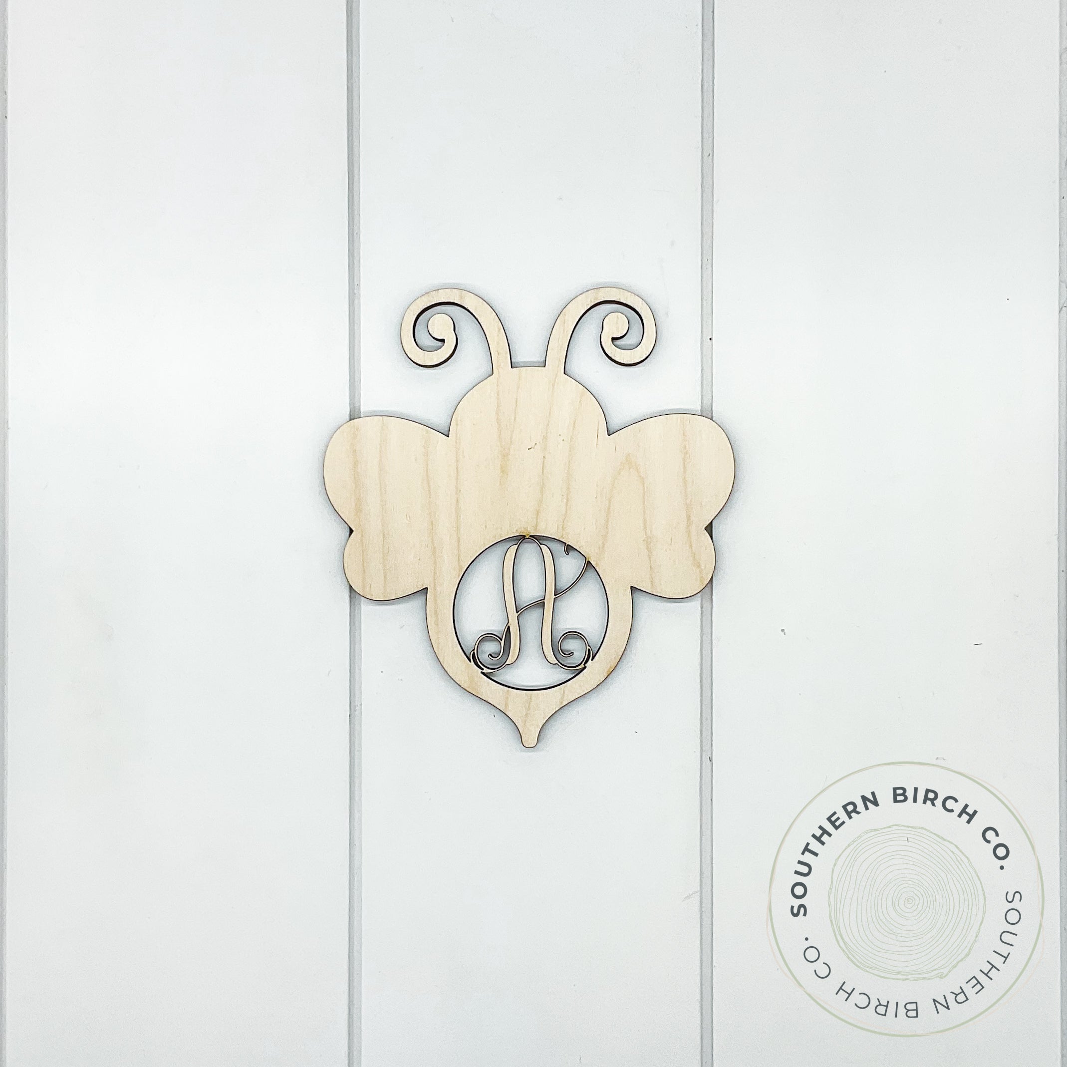 Monogram Bee Blank