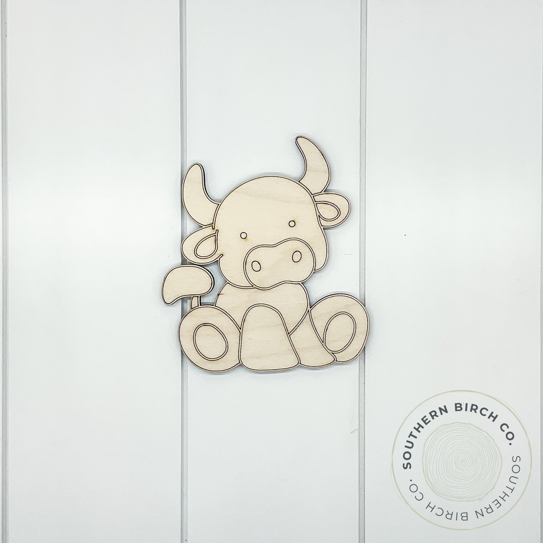 Cow Blank (Sitting)