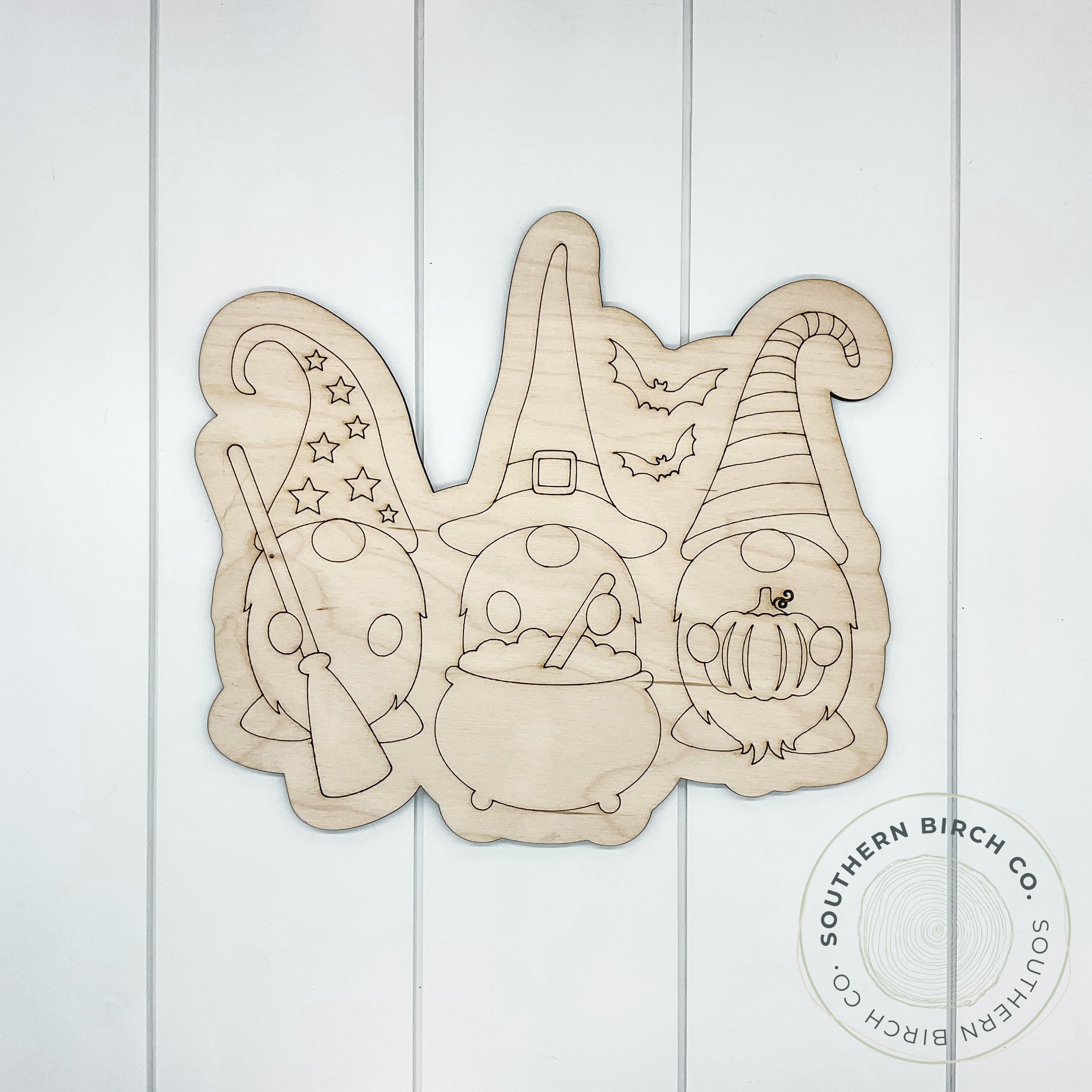 Gnome Trio Blank (Halloween)