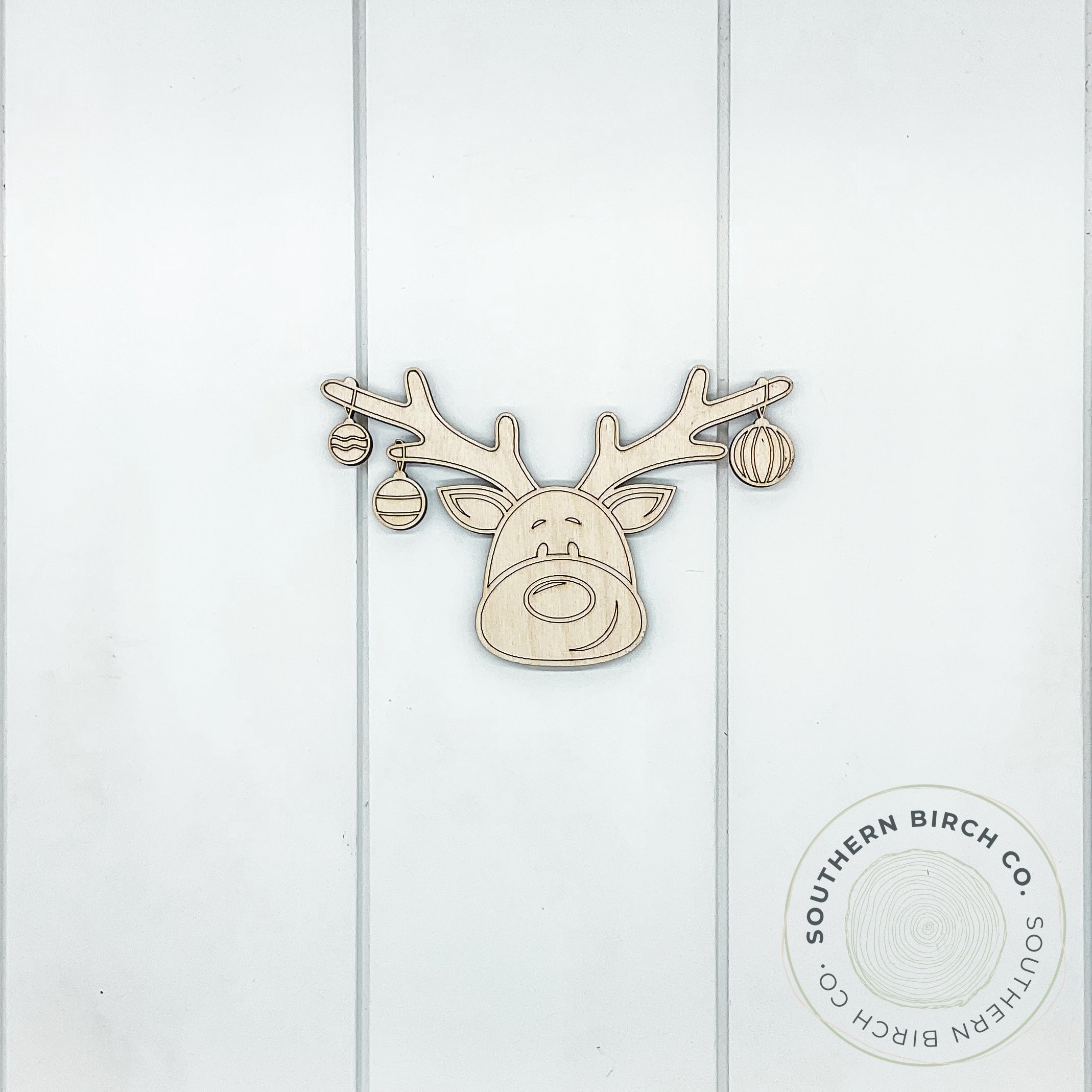 Reindeer Head Blank (Ornaments)