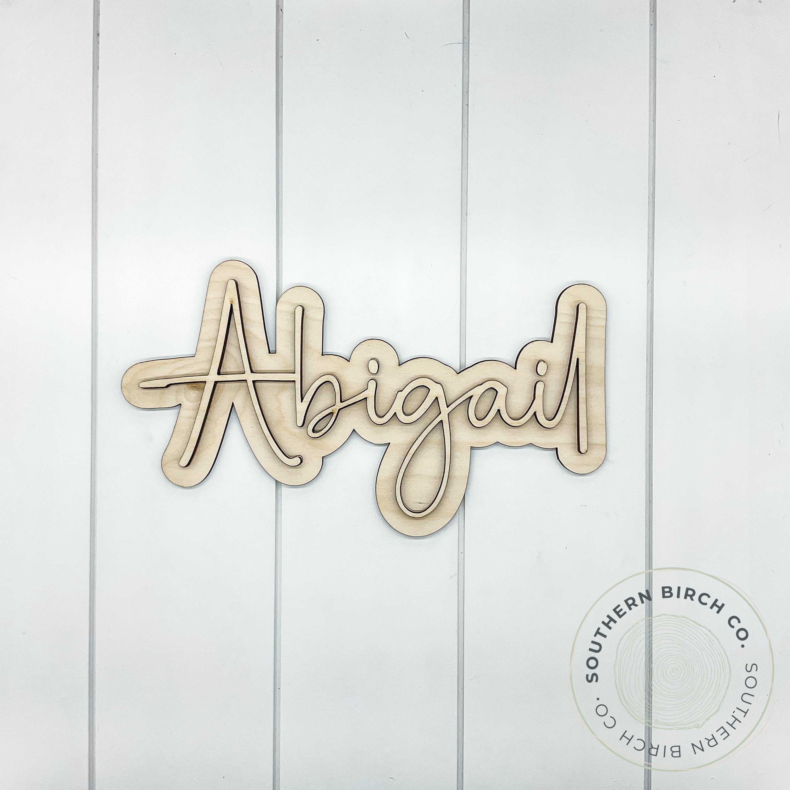 3D Outline Sign