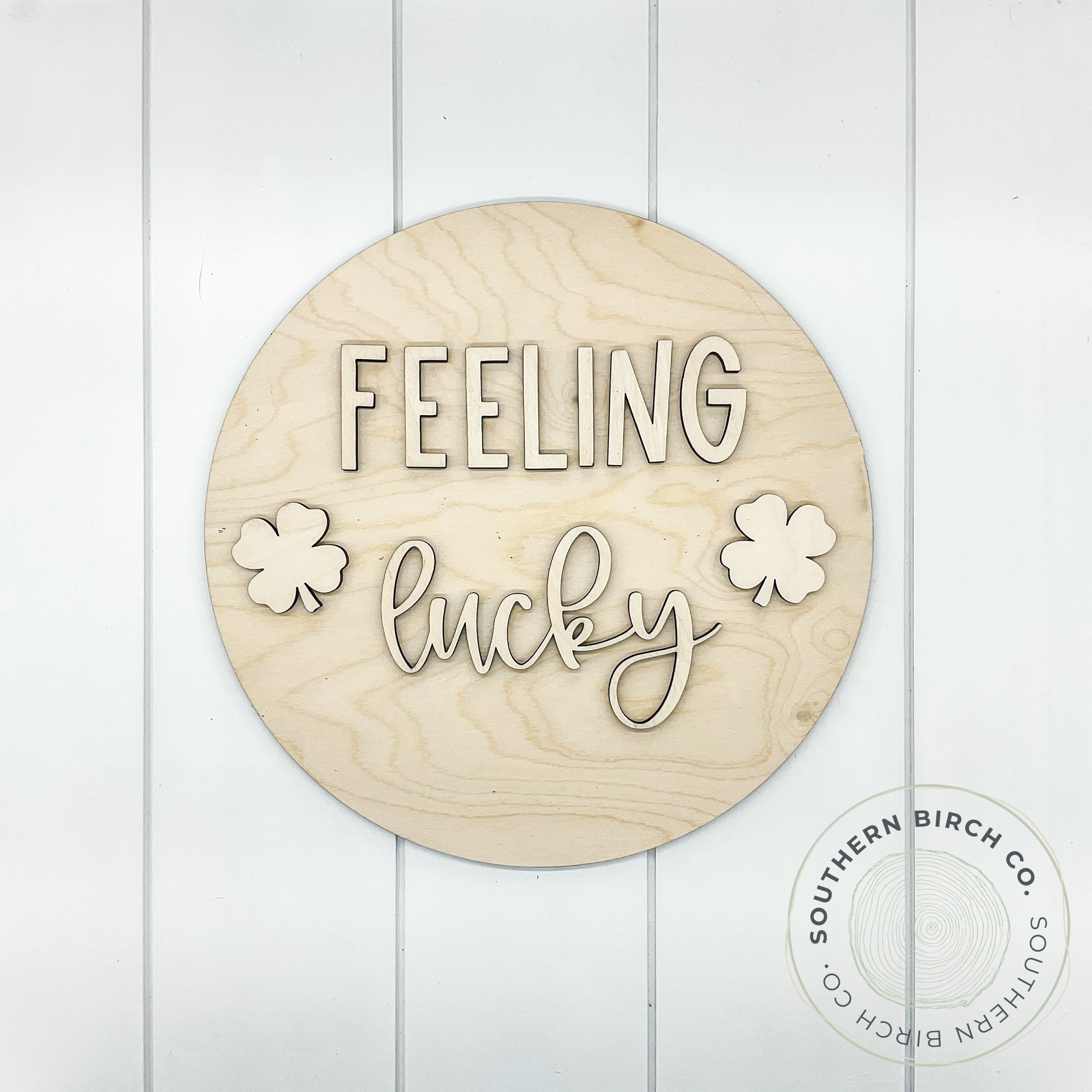 Feeling Lucky 3D Blank