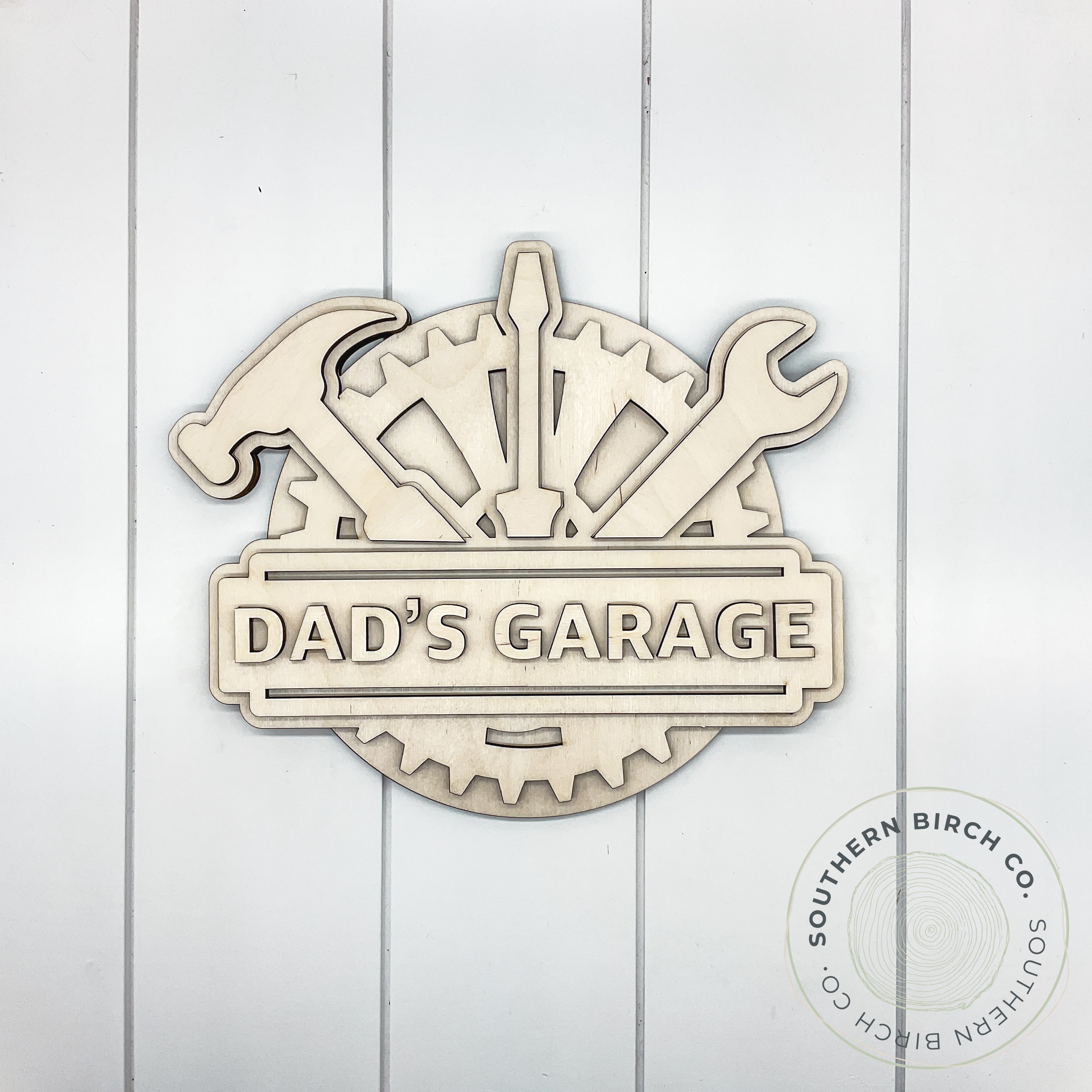 Dad's Garage 3D Blank (Tools)