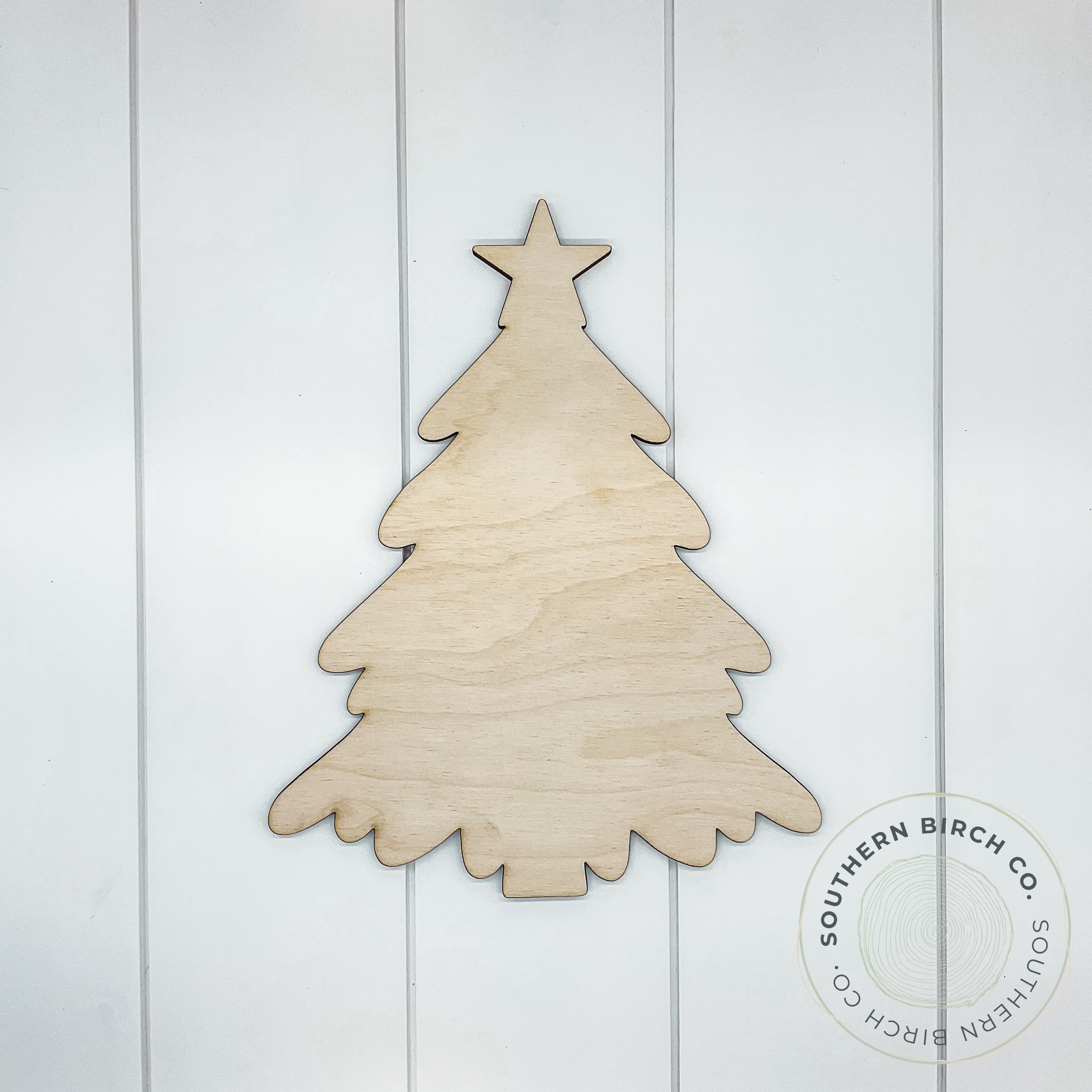 Christmas Tree Blank (Star)