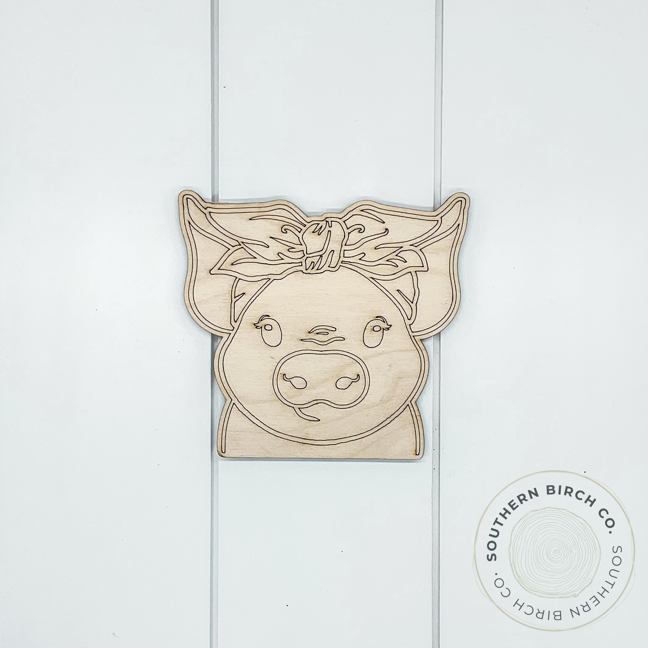 Pig Head Blank