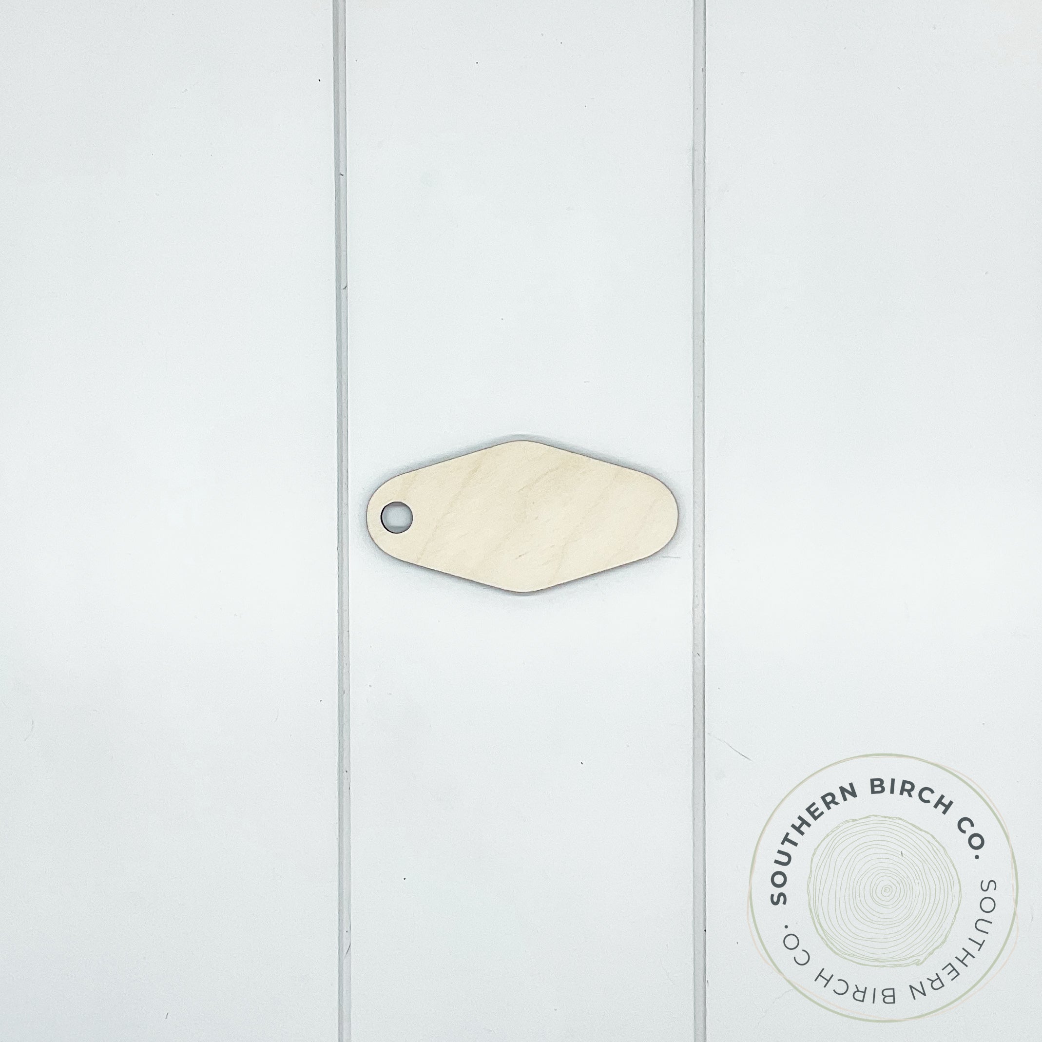 4" Vintage Key Ring Blank