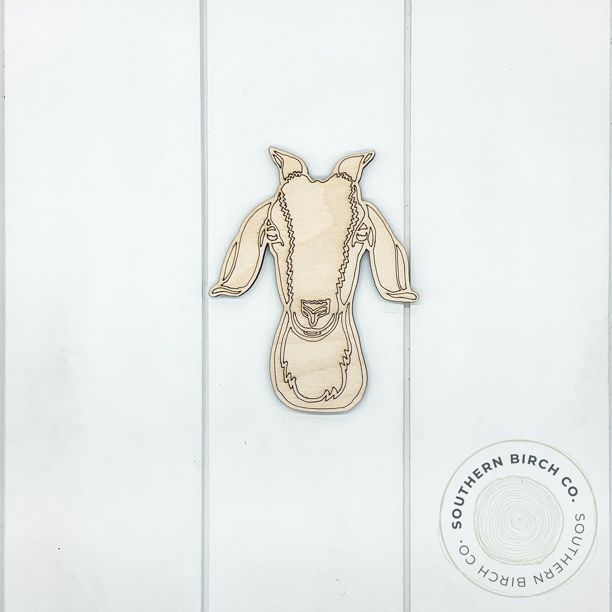 Goat Head Blank (Horns)