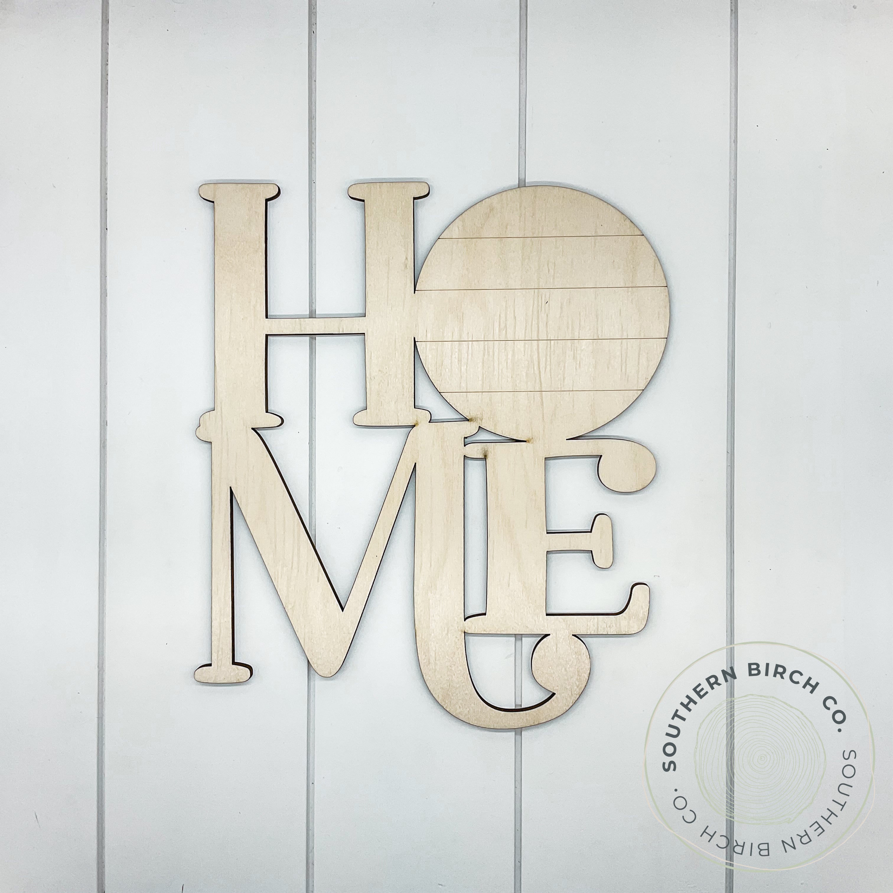 Interchangeable Home Sign Blank