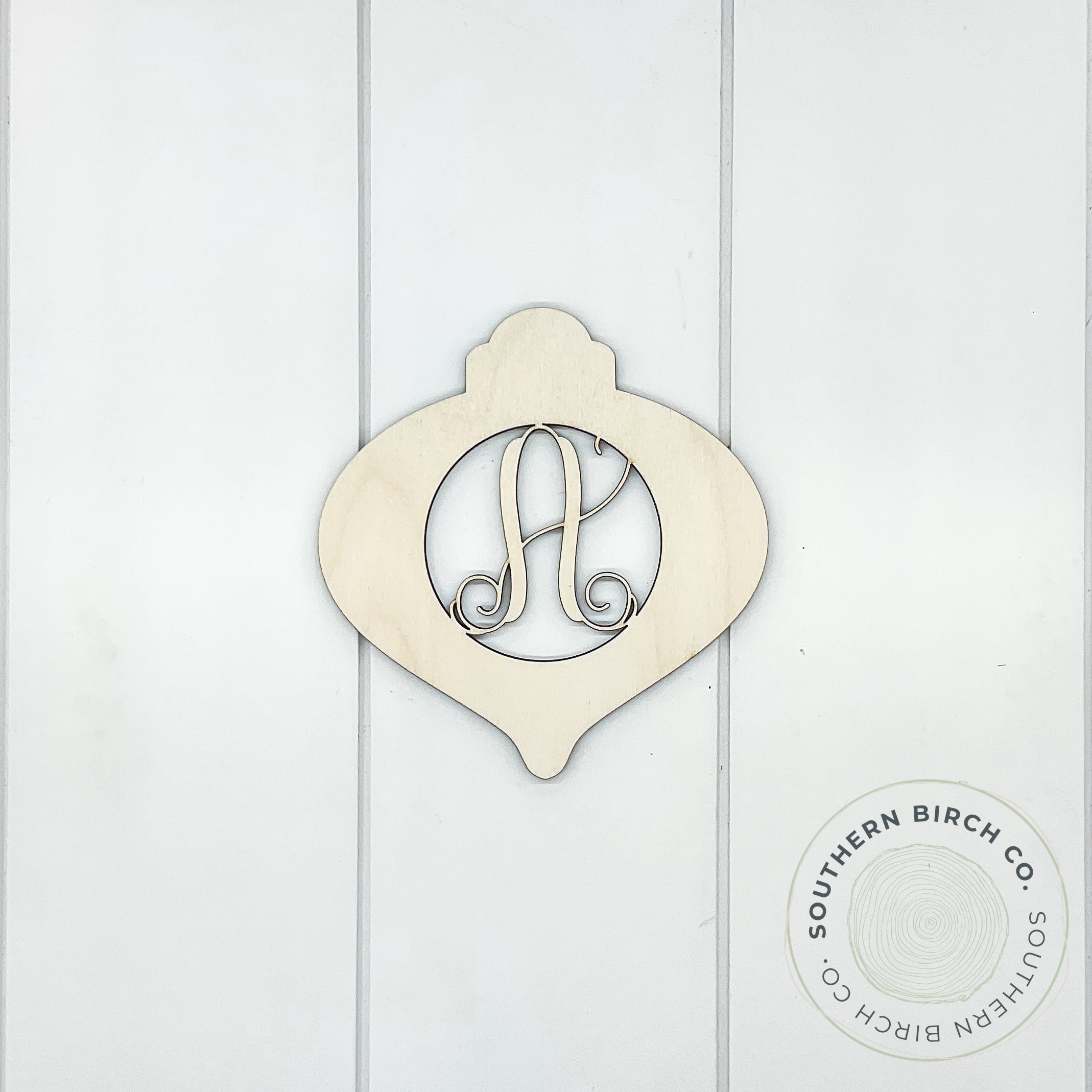 Monogram Ornament Blank