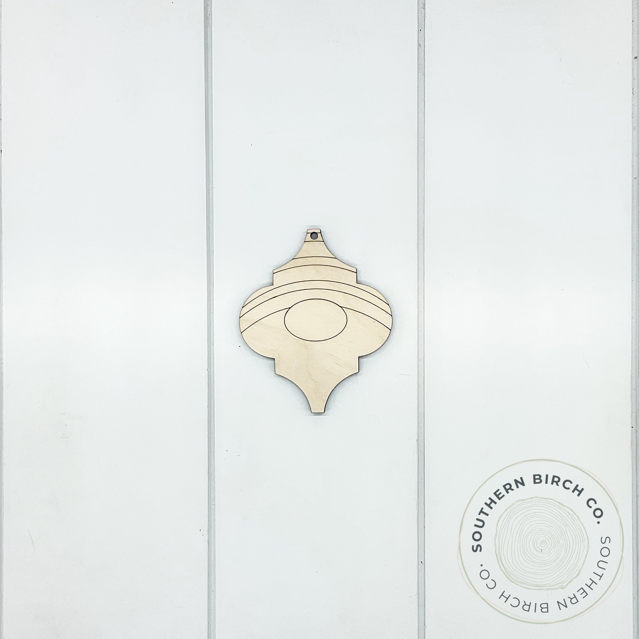 Arabesque Tile Ornament (Striped Gnome)