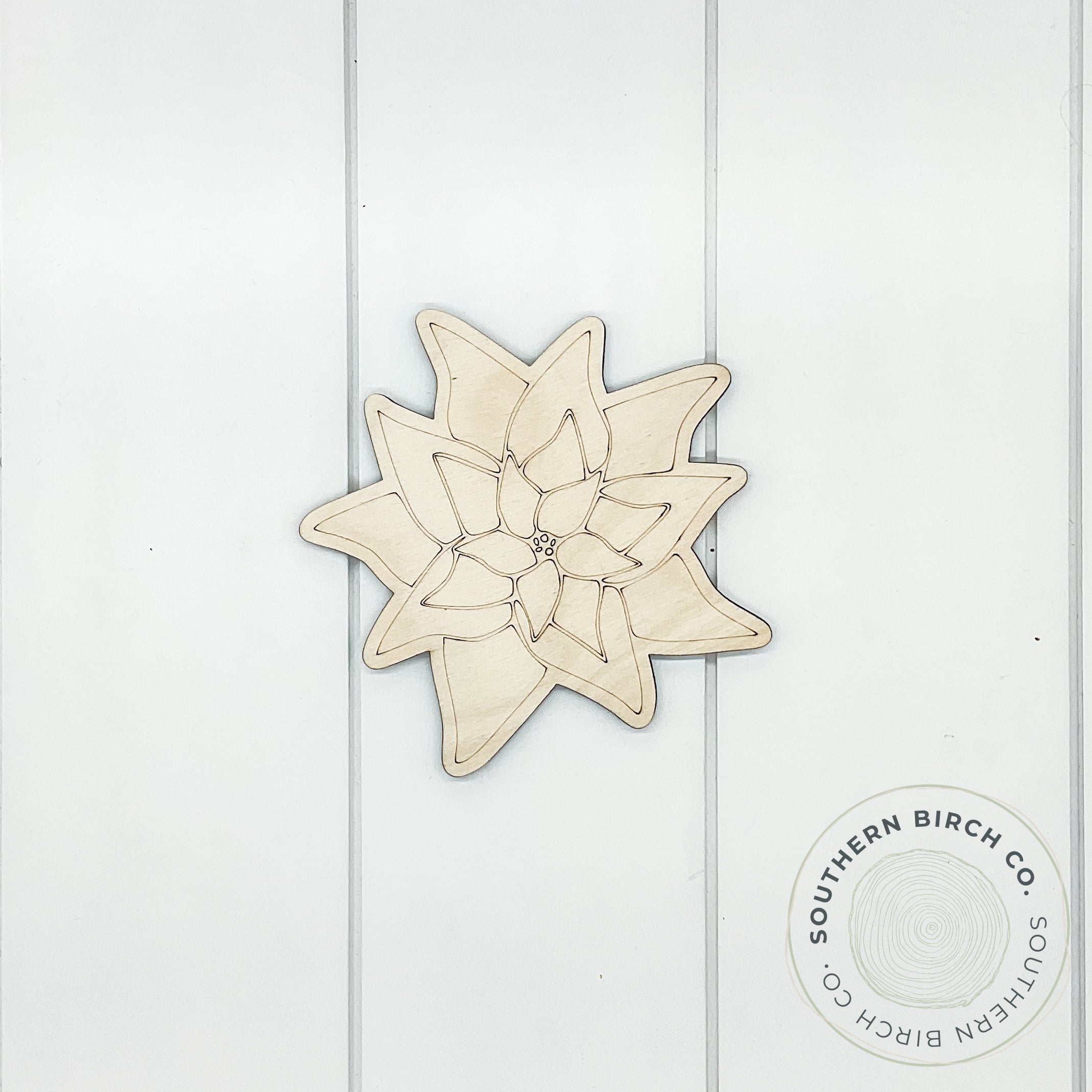 Poinsettia Blank