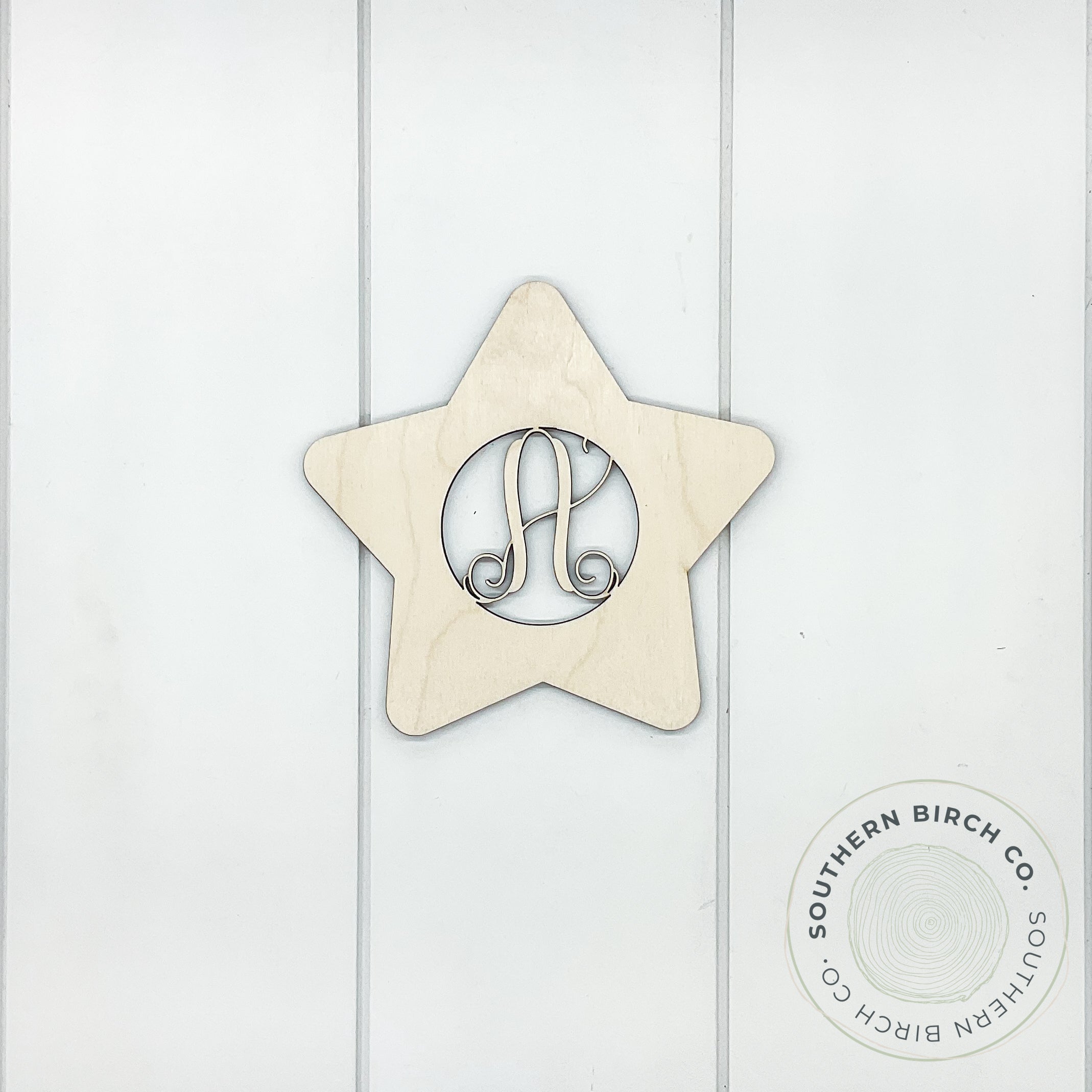 Monogram Star Blank