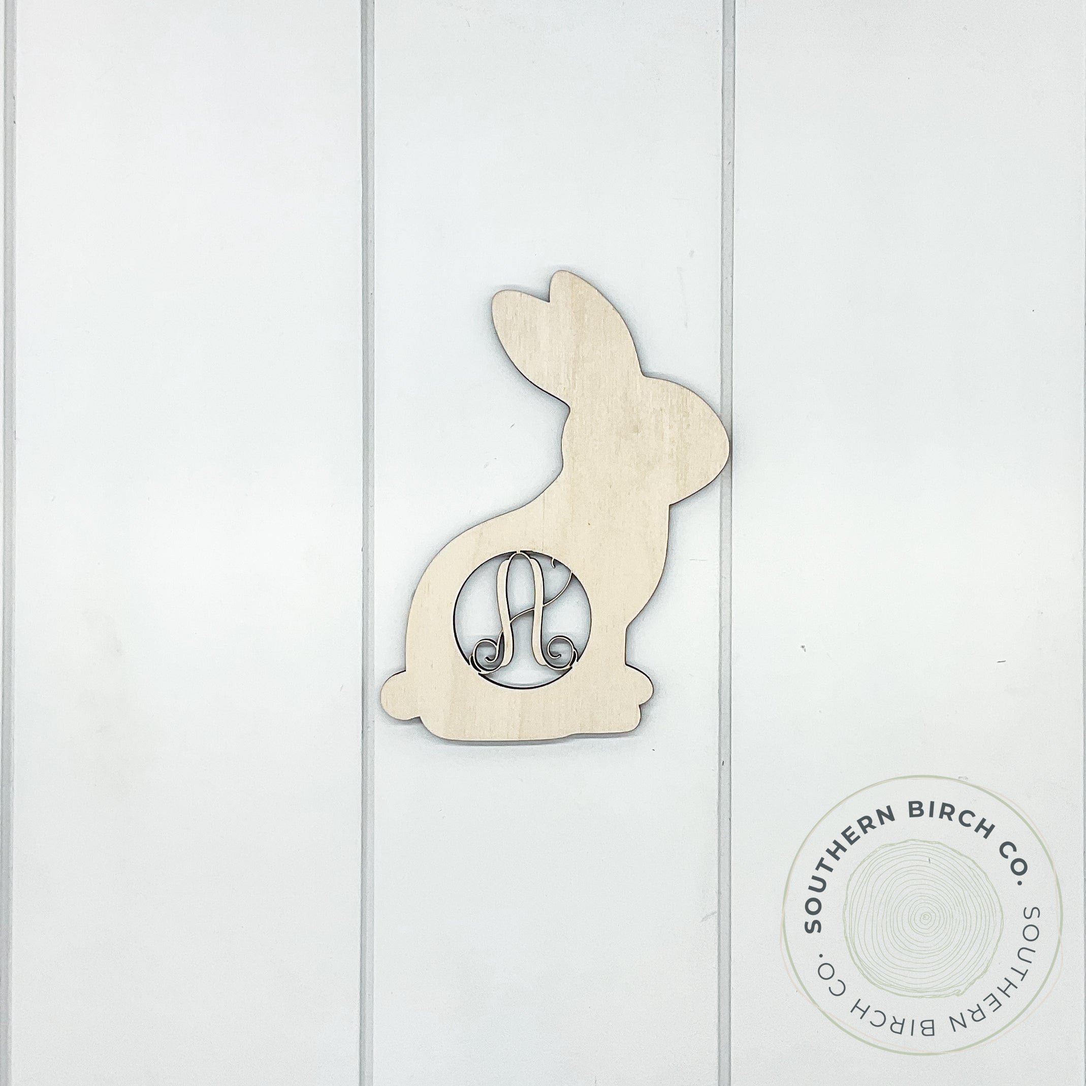 Monogram Bunny Blank