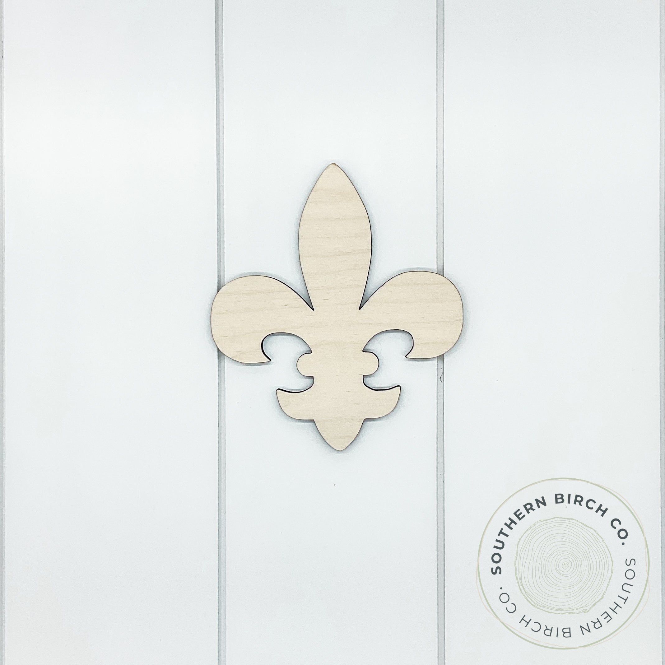 Fleur de Lis Blank