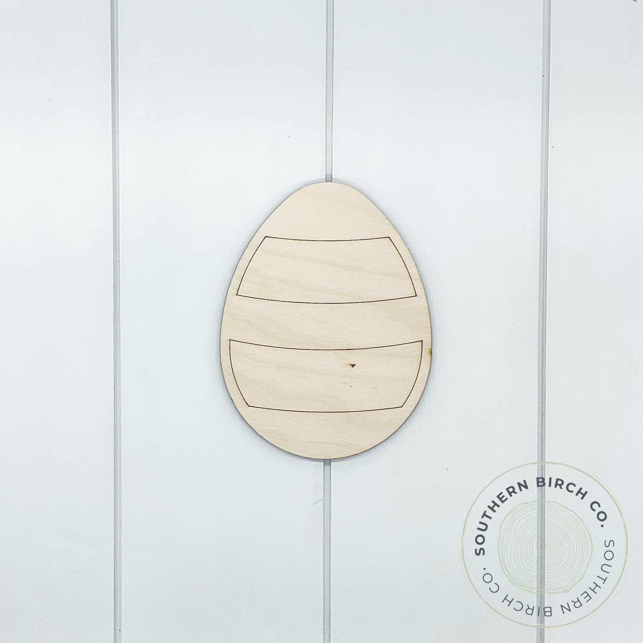 Egg Blank (Thick Stripes)