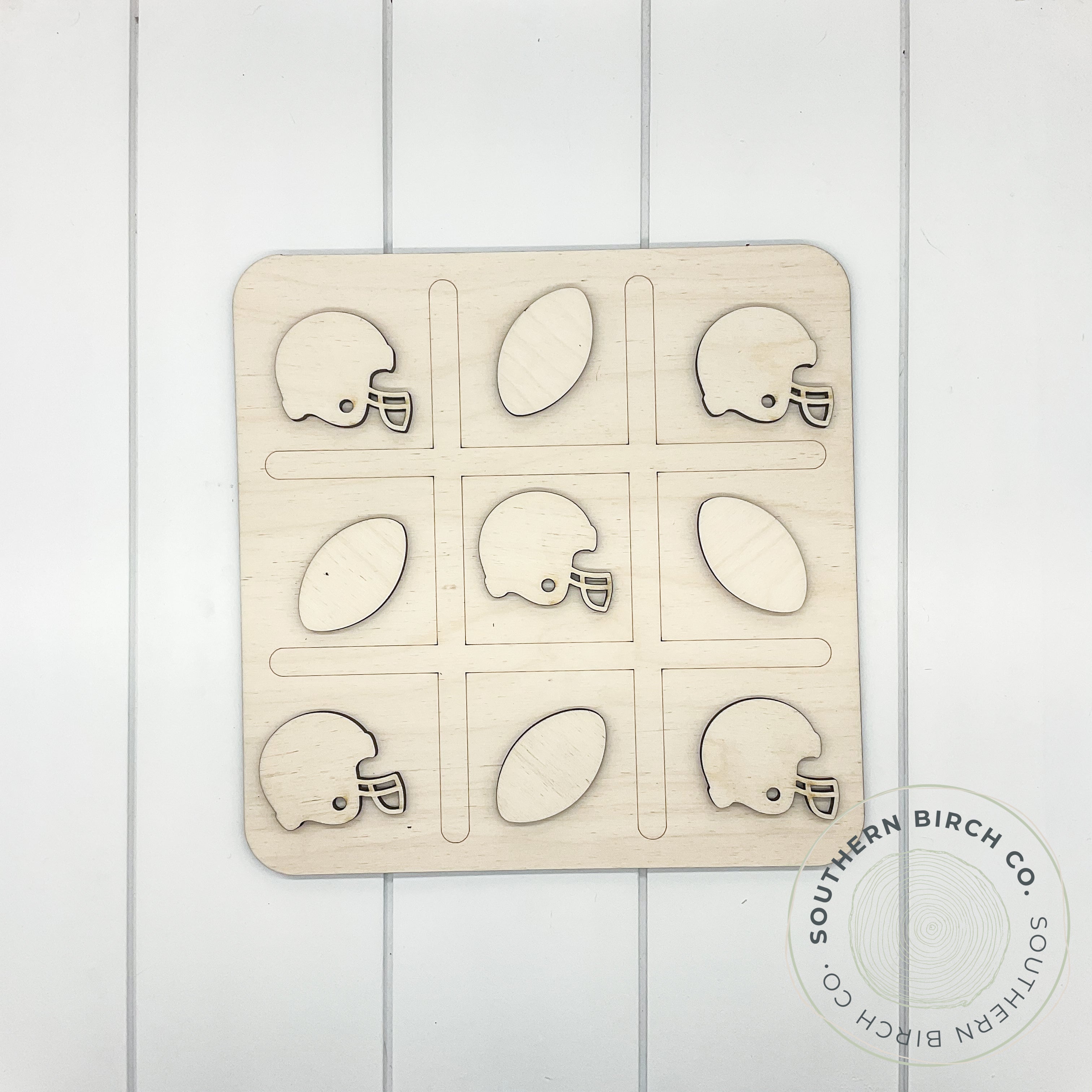 Tic Tac Toe Game (Football/Helmet)