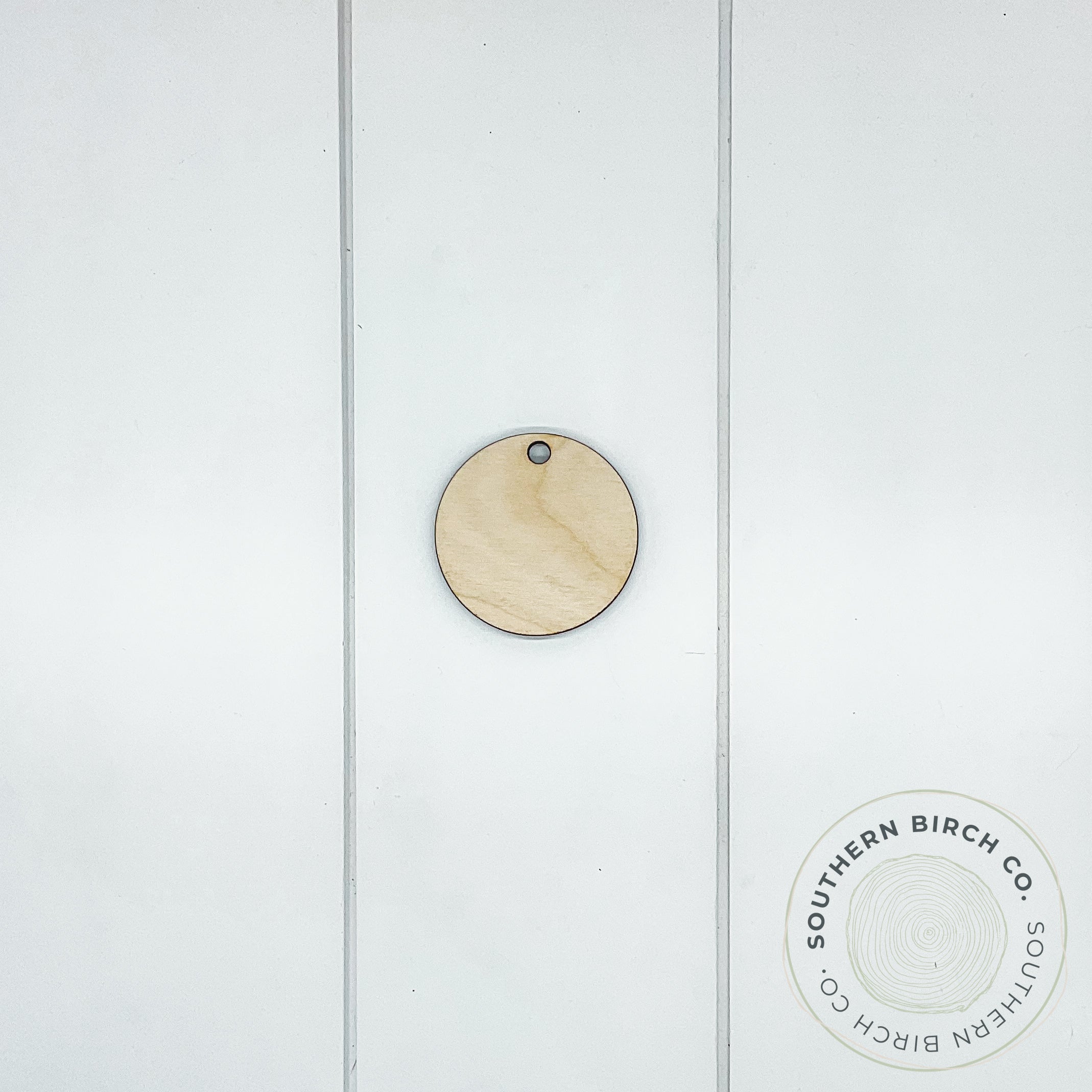 2.5" Round Key Ring Blank