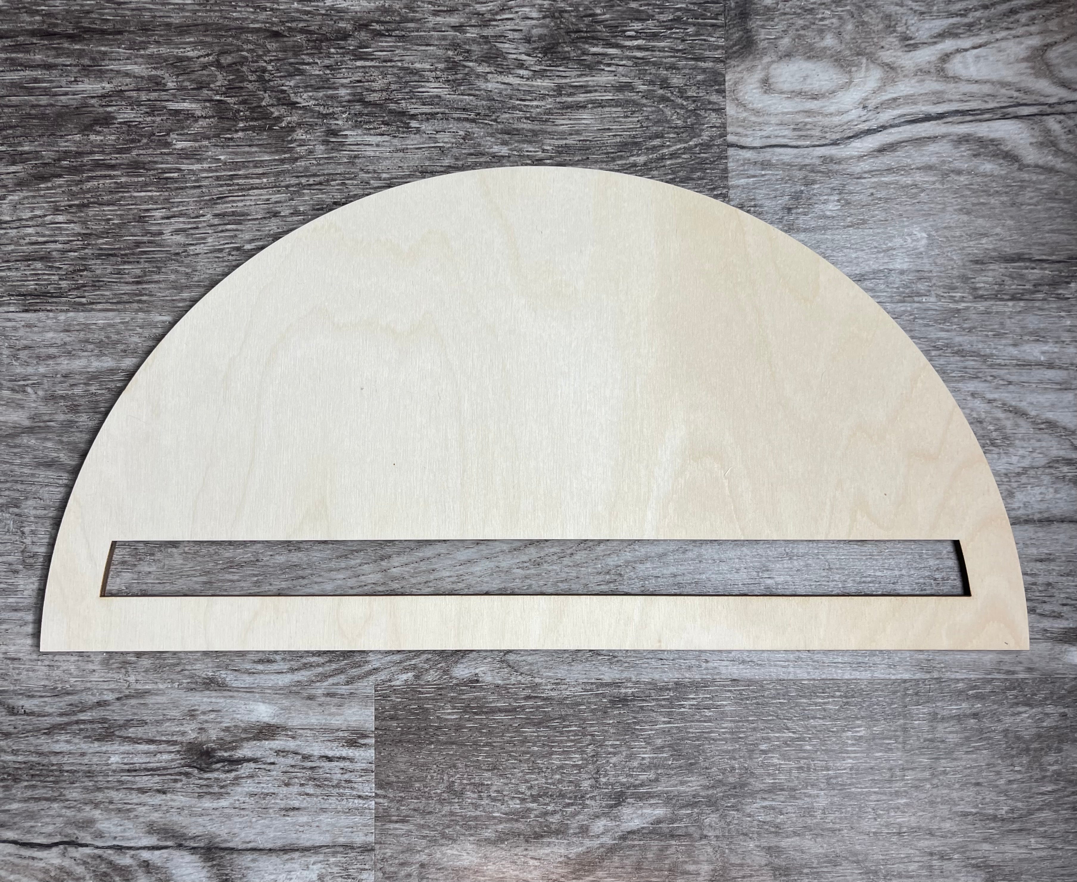 Half-Round Hanger Blank