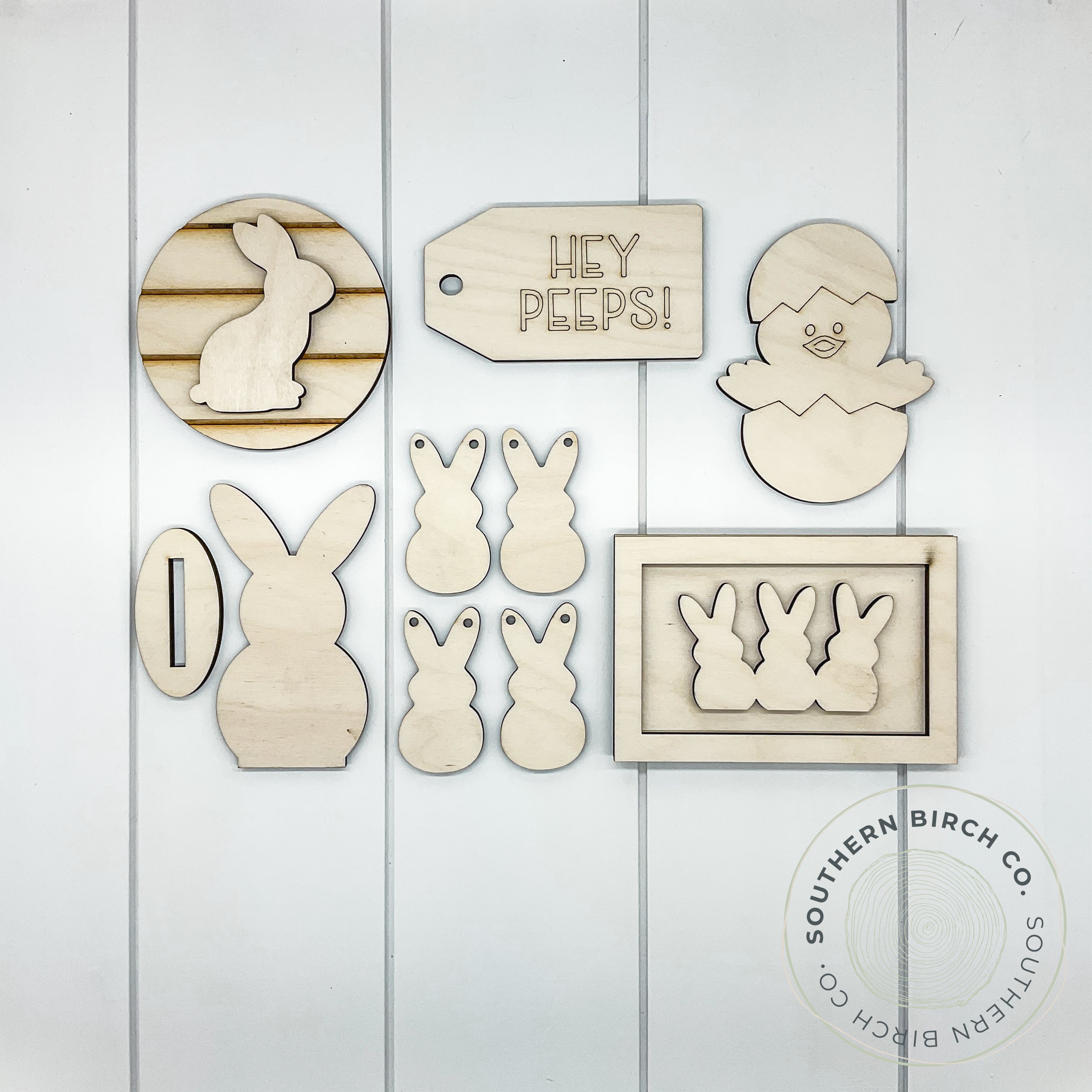Peep Tiered Tray Set