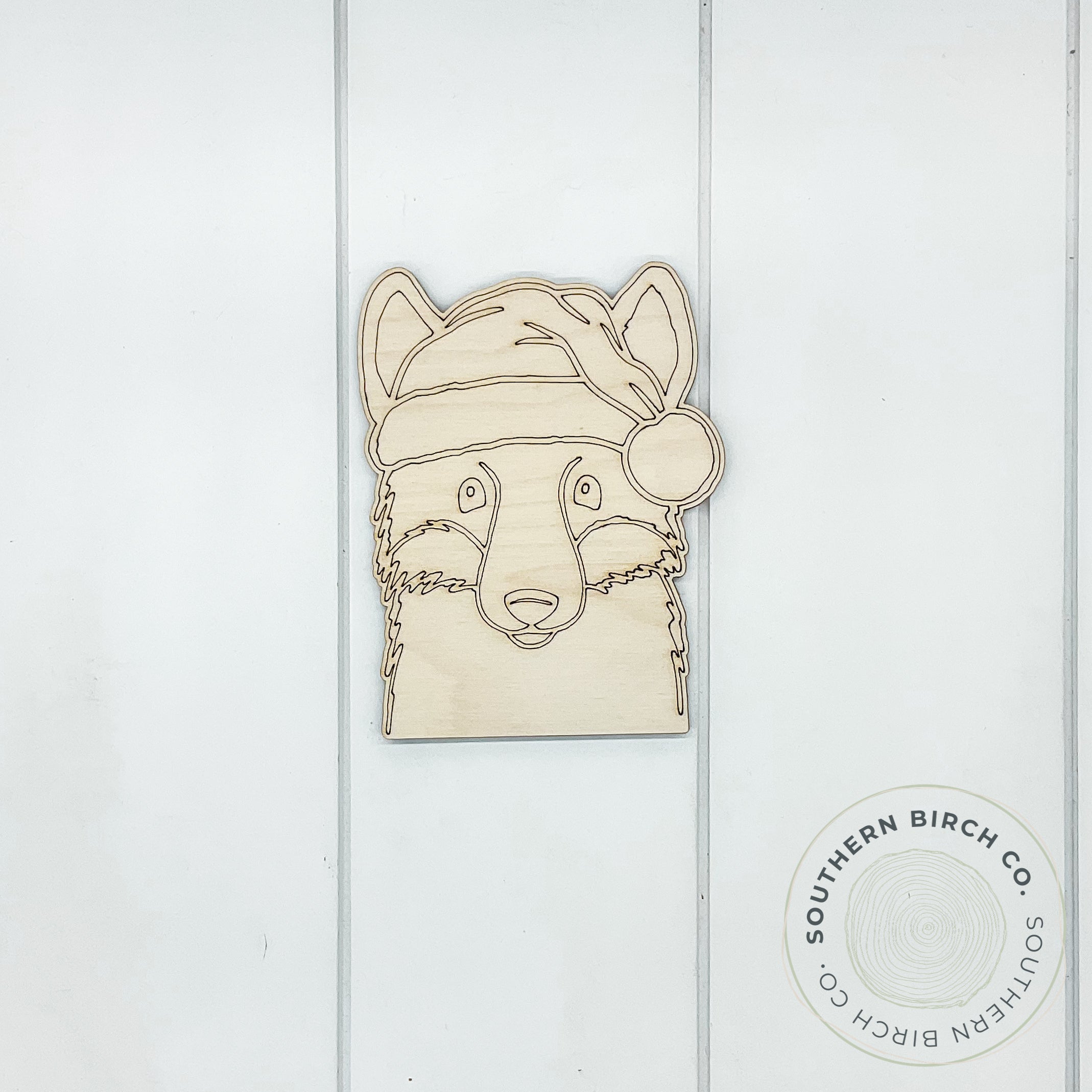 Fox Blank (Santa Hat)
