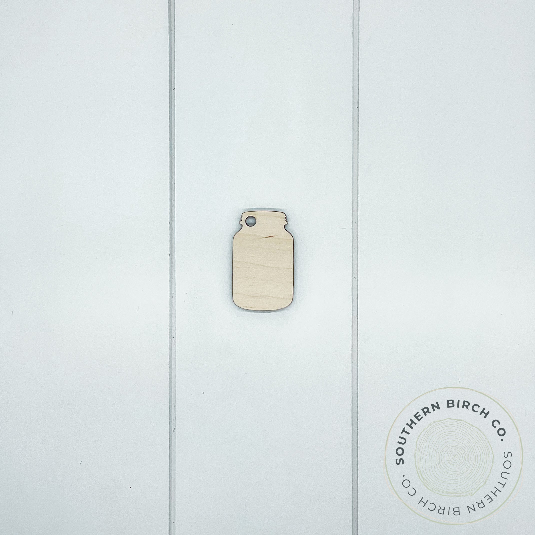 2.5" Mason Jar Key Ring Blank