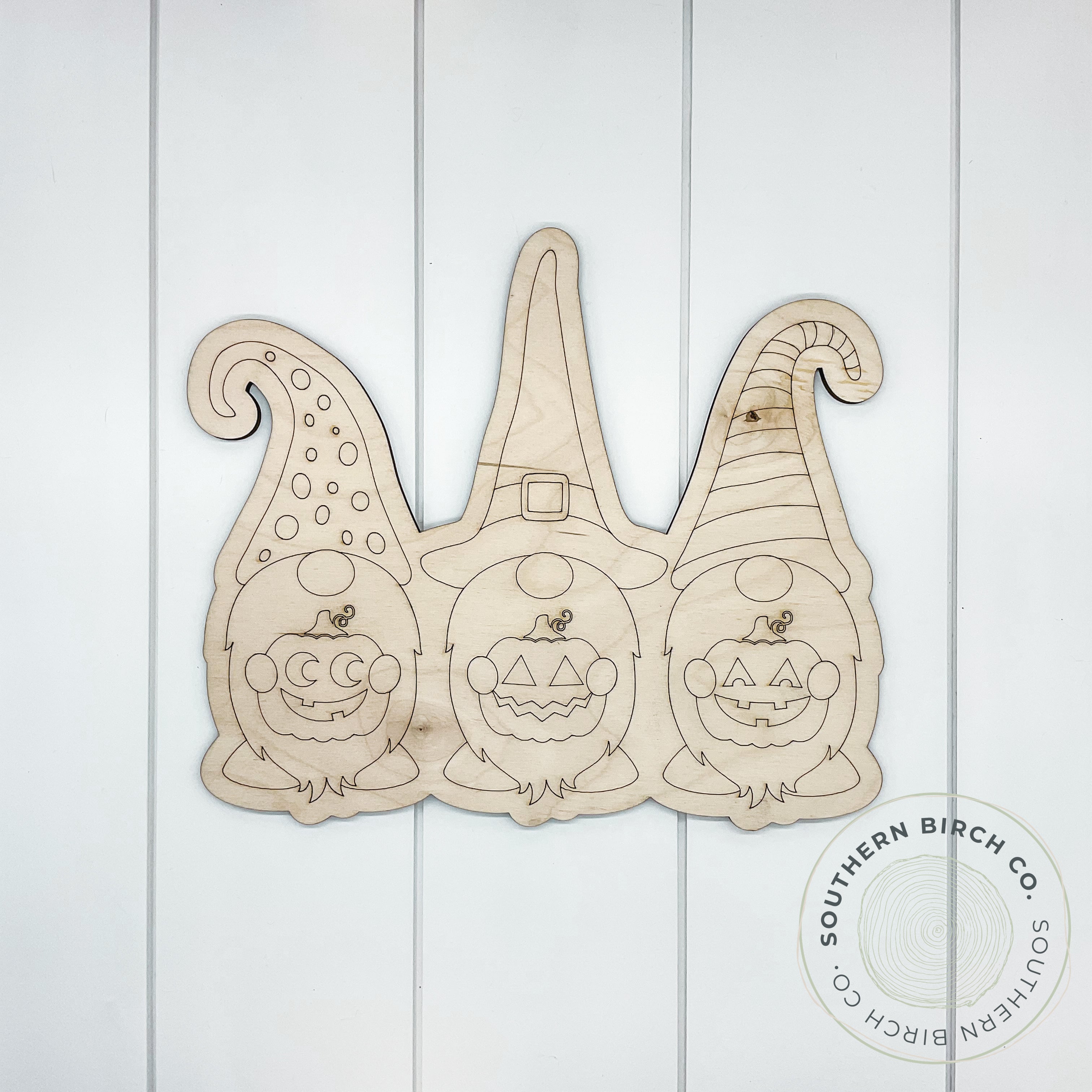 Gnome Trio Blank (Trick or Treat)
