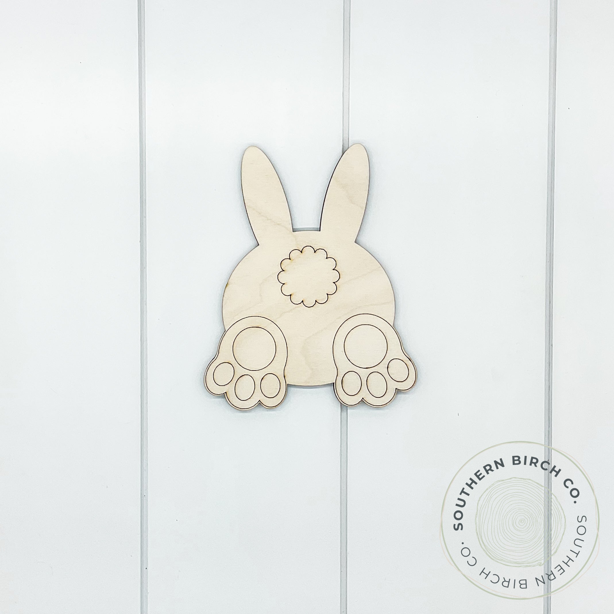 Bunny Tail Blank (Straight Ear)