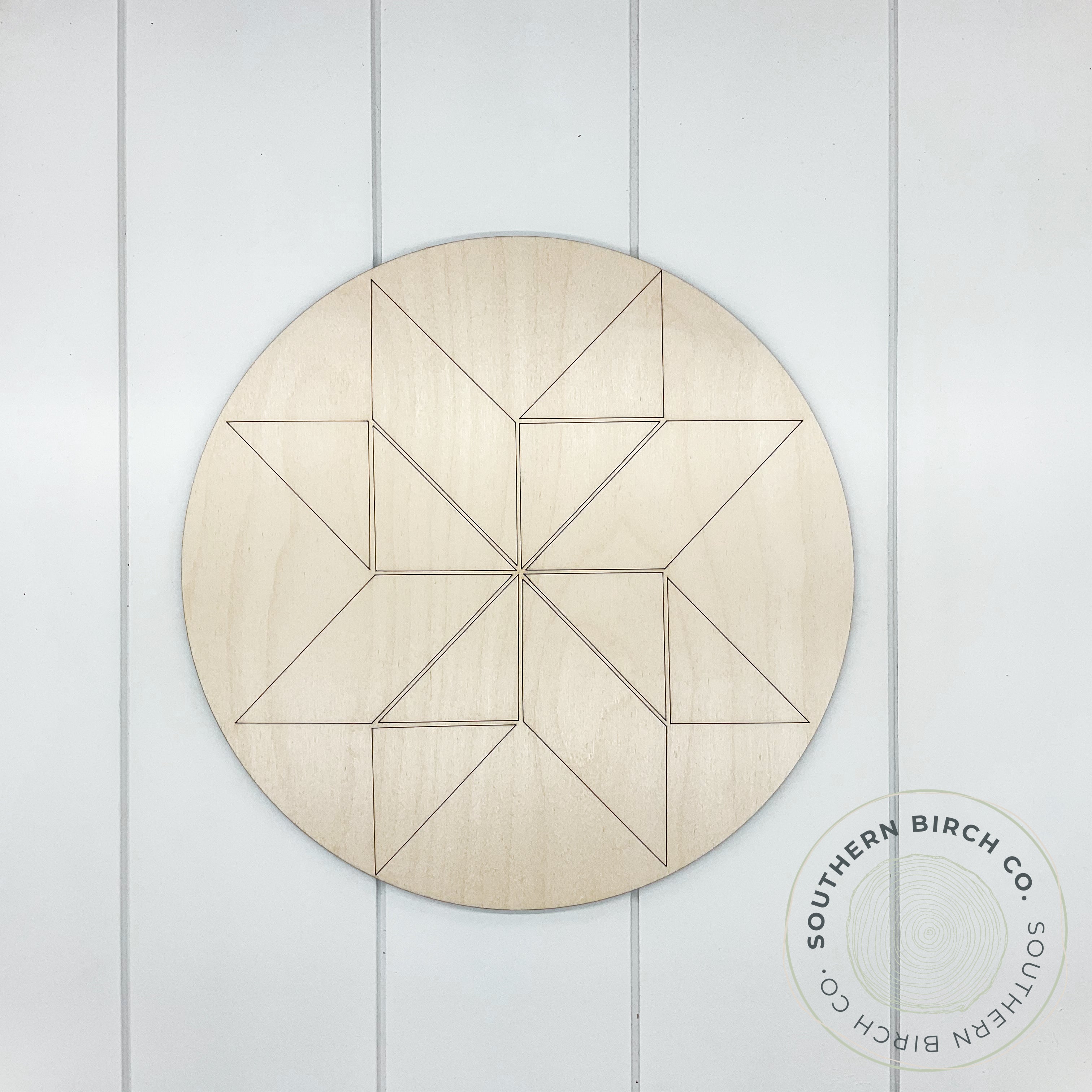 Barn Quilt Blank (Style 1)