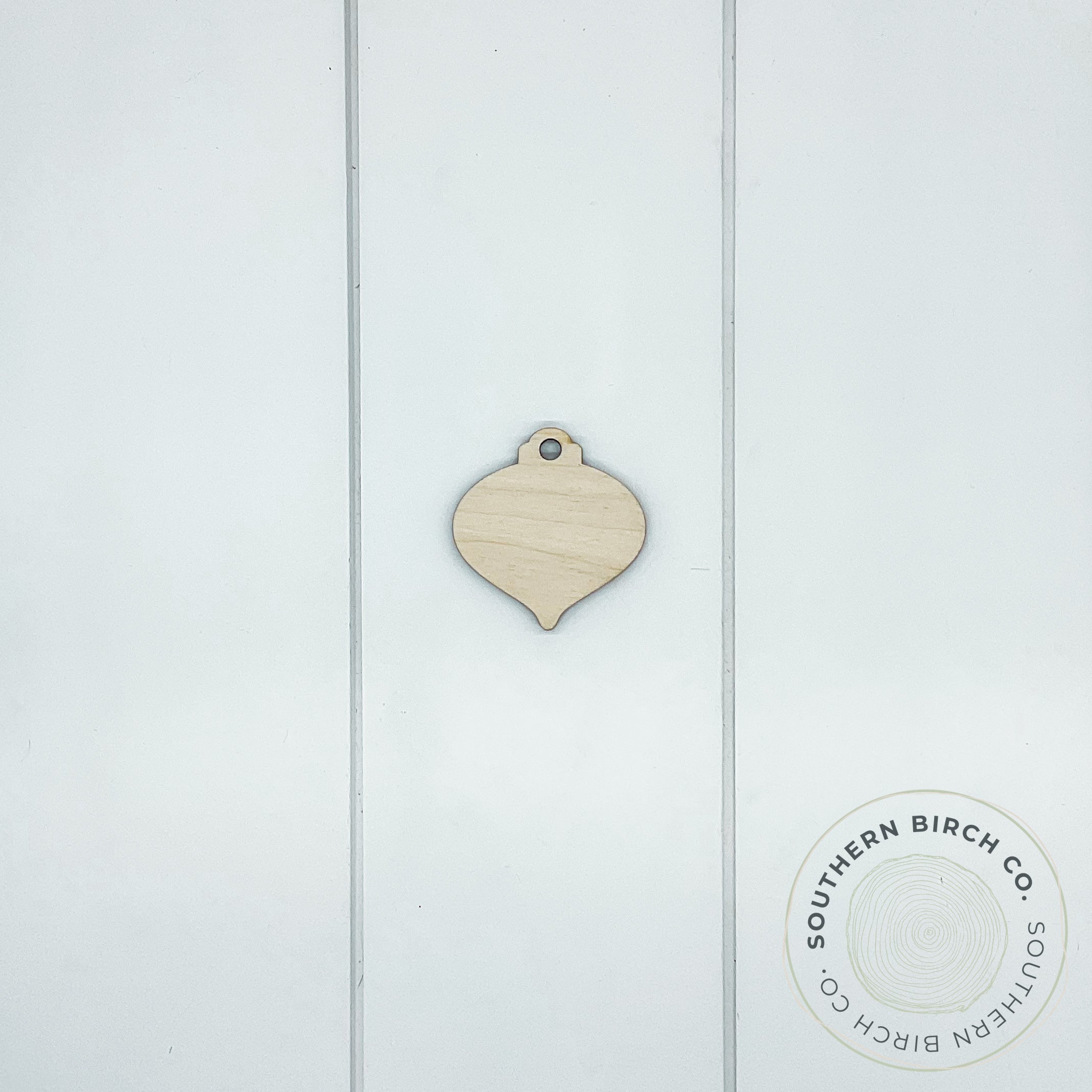 2.5" Ornament Key Ring Blank