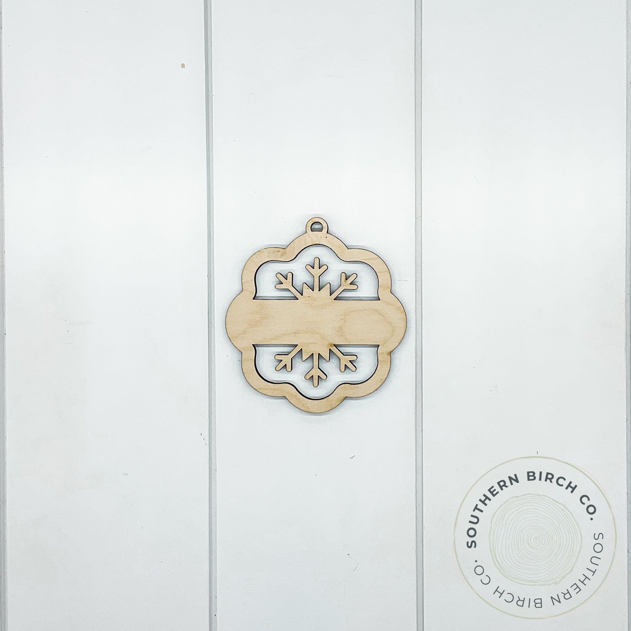 Scallop Ornament (Snowflake)